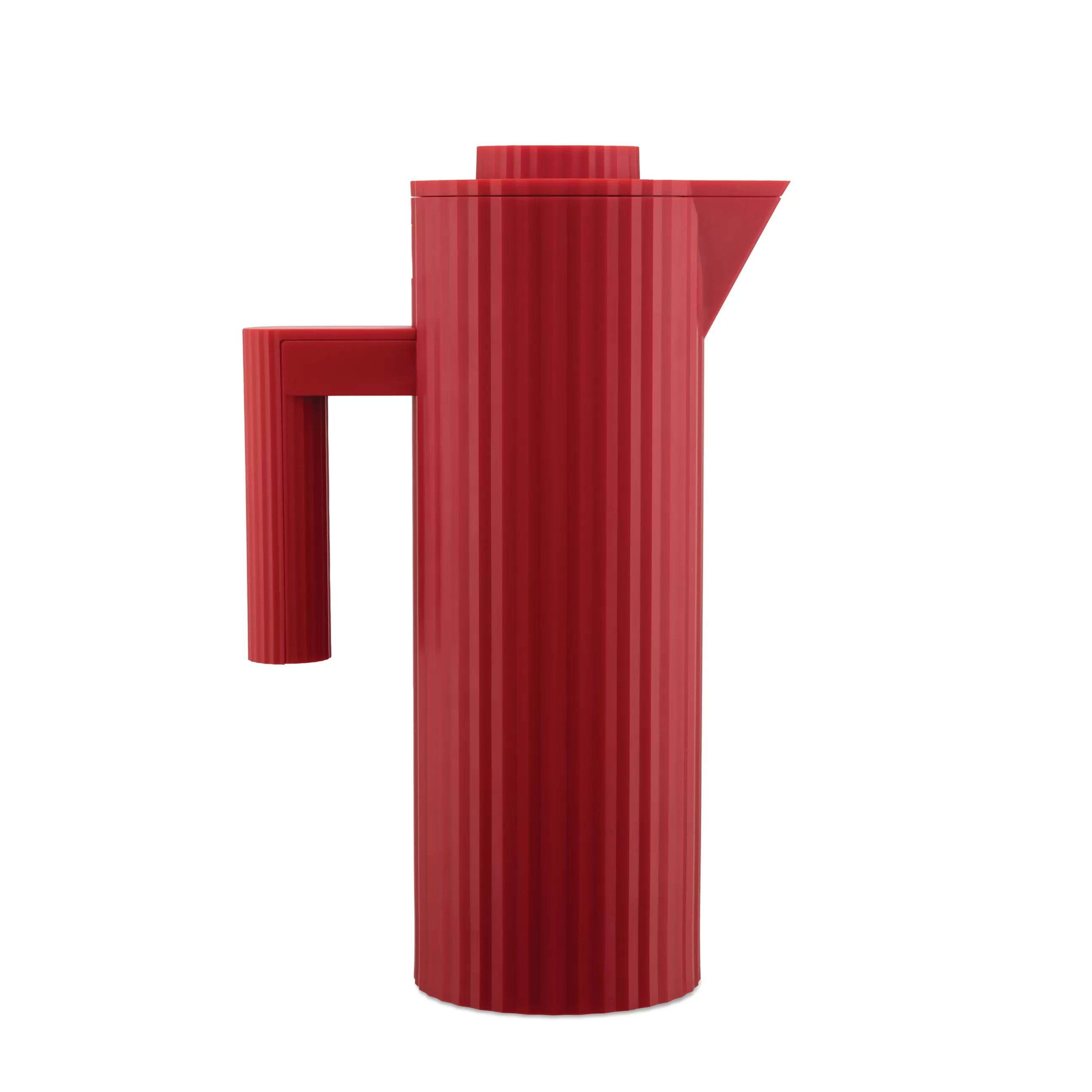 Gourdes Et Thermos>Alessi Pichet Isotherme Plisse Plastique/ 1 L - Resine Thermoplastique - Rouge