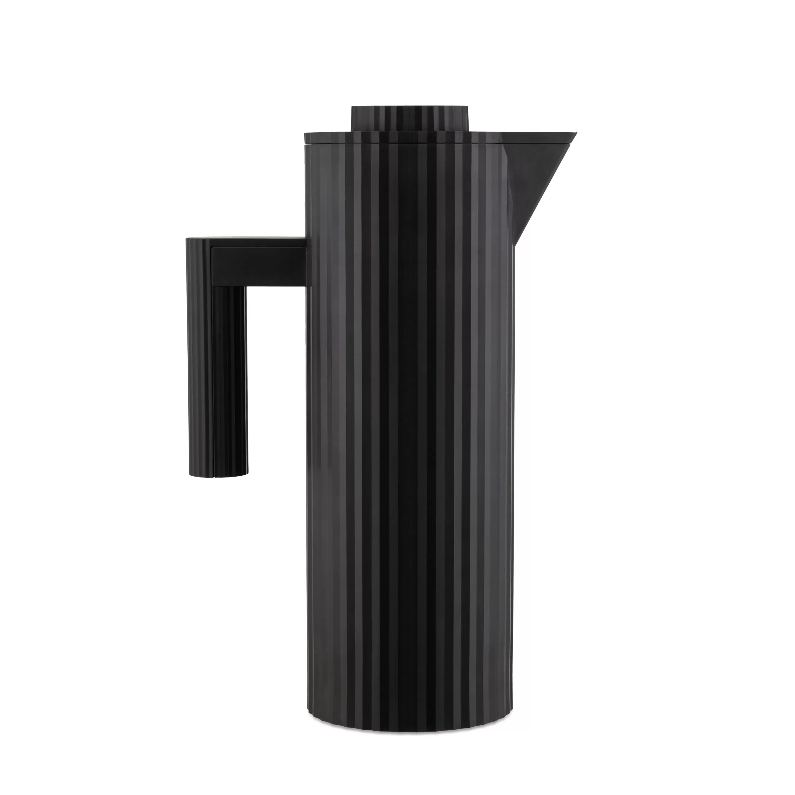 Gourdes Et Thermos>Alessi Pichet Isotherme Plisse Plastique/ 1 L - Resine Thermoplastique - Noir