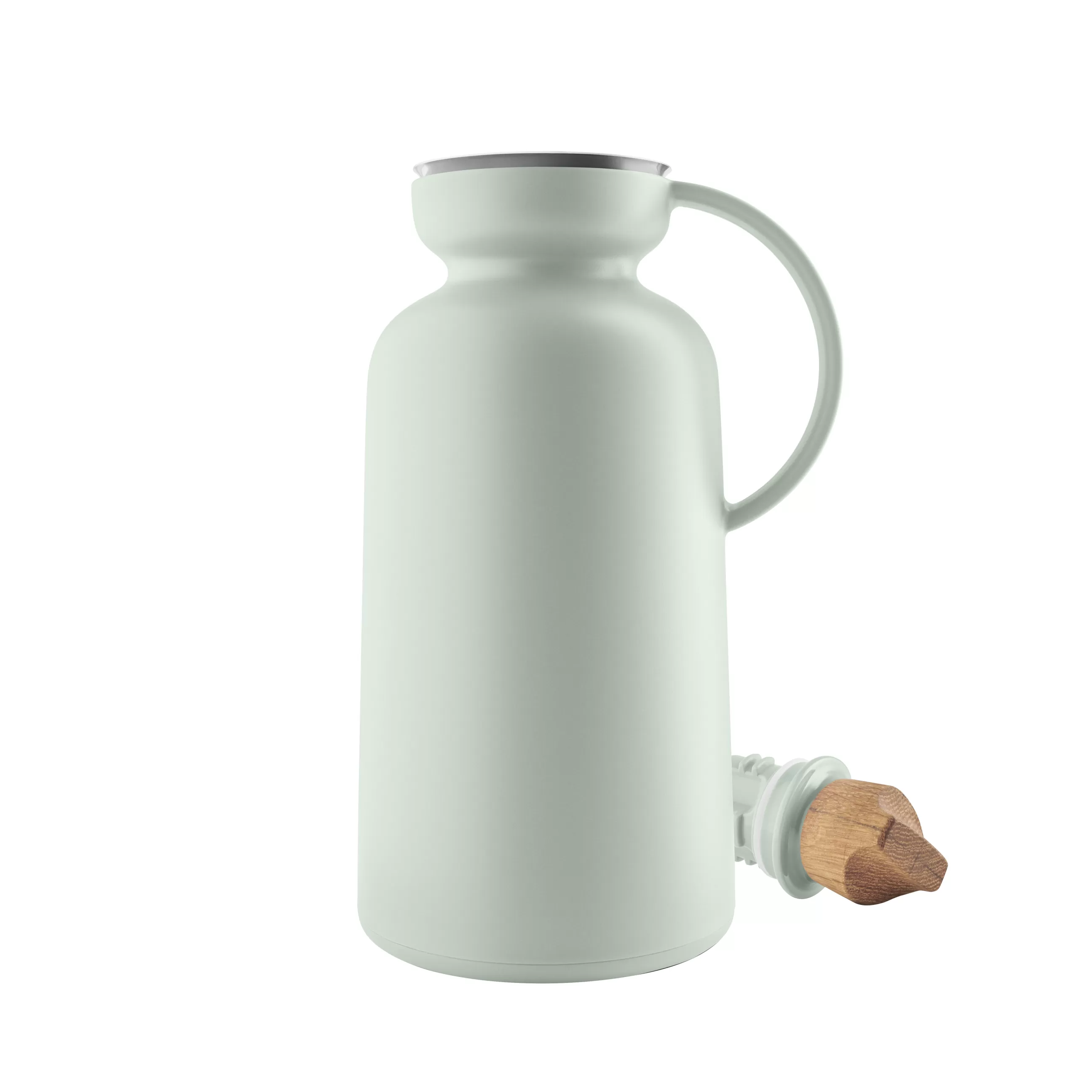 Carafes Et Décanteurs>Eva Solo Pichet Isotherme Silhouette Plastique Vert / 1 L - Bouchon Chene - Vert Sauge