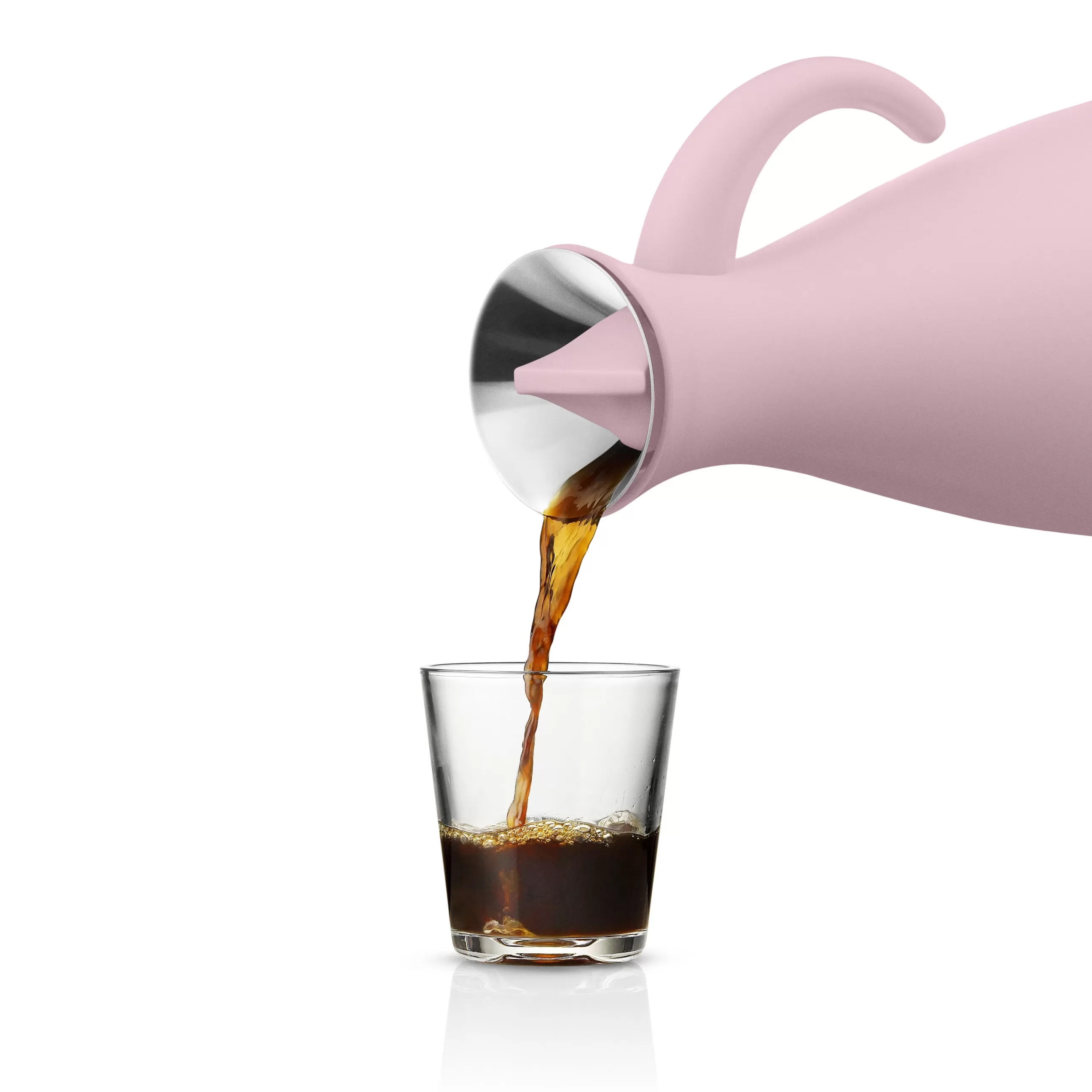 Carafes Et Décanteurs>Eva Solo Pichet Isotherme Stoppe-Goutte Plastique Rose / 1 L - O 15,5 X H 29 Cm - Rose Quartz