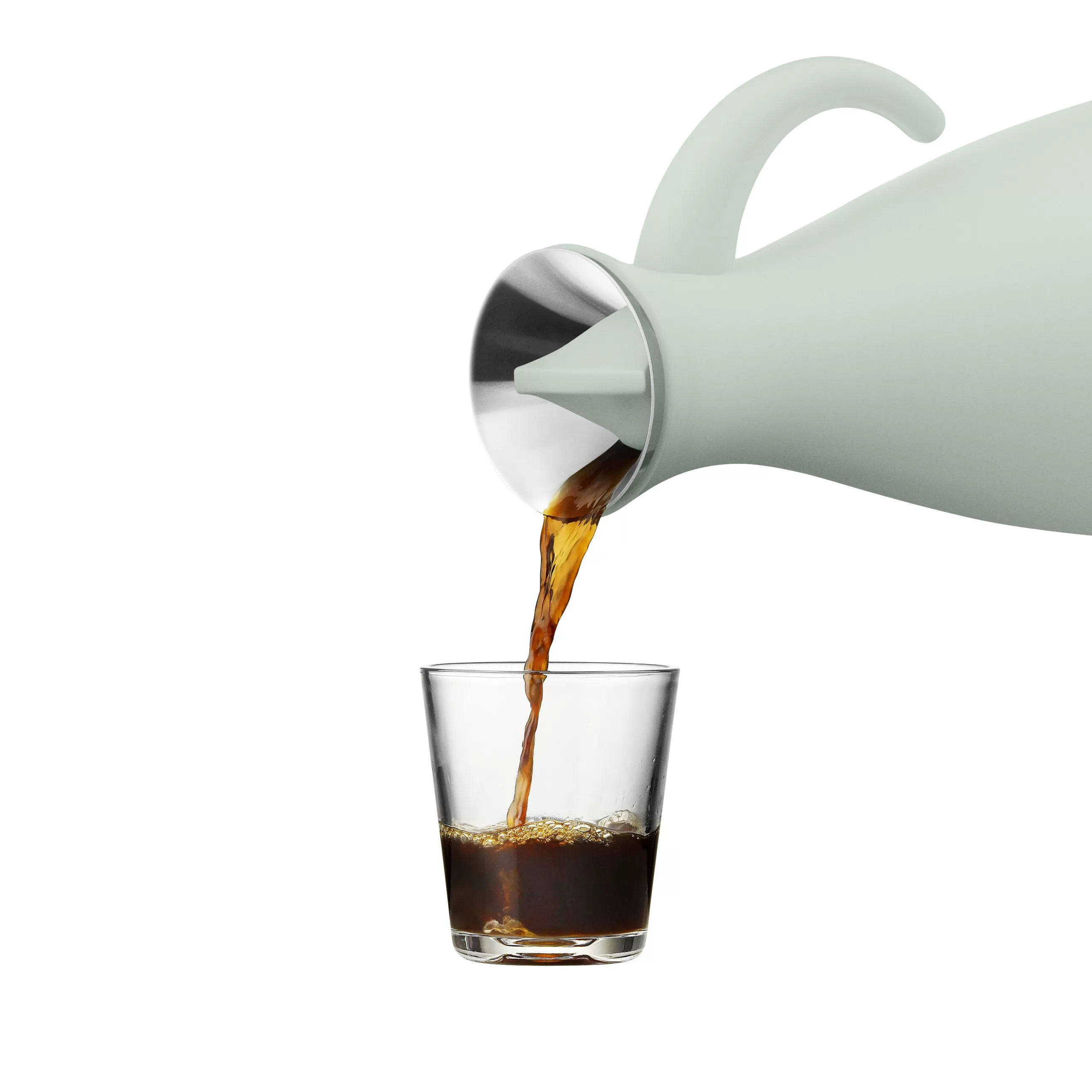 Carafes Et Décanteurs>Eva Solo Pichet Isotherme Stoppe-Goutte Plastique Vert / 1 L - O 15,5 X H 29 Cm - Vert Sauge