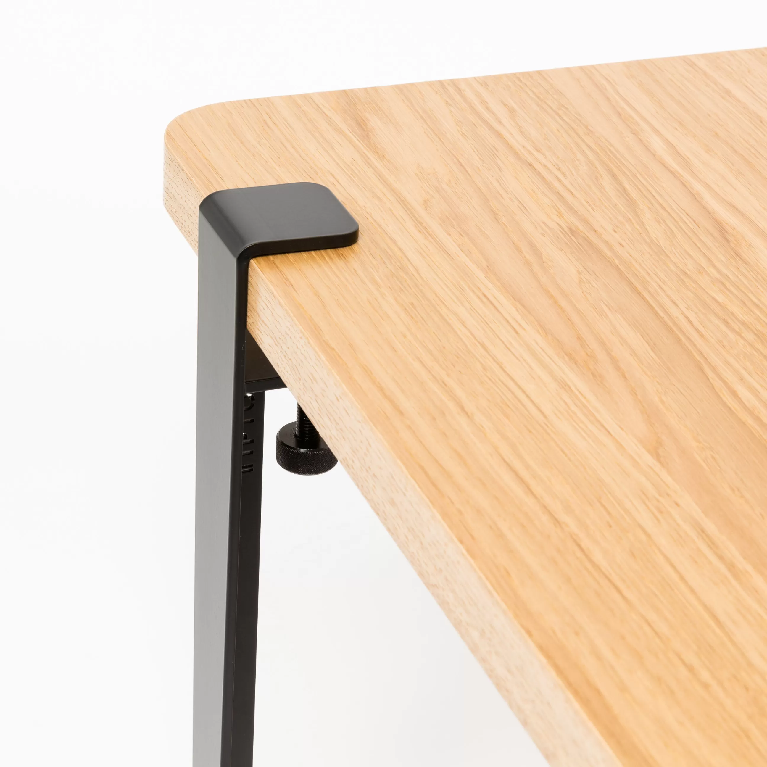 Bancs>TIPTOE Pied Avec Fixation Etau Metal Noir / H 43 Cm - Pour Creer Tables Basse & Banc - Noir Graphite