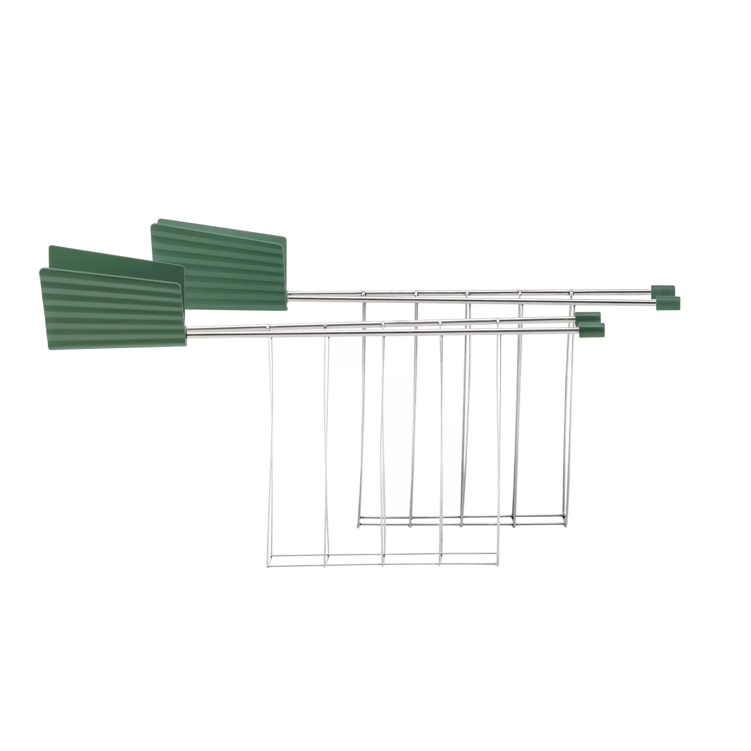 Electroménager>Alessi Pince Pour Grille-Pain Plisse Plastique/ Set De 2 - Vert