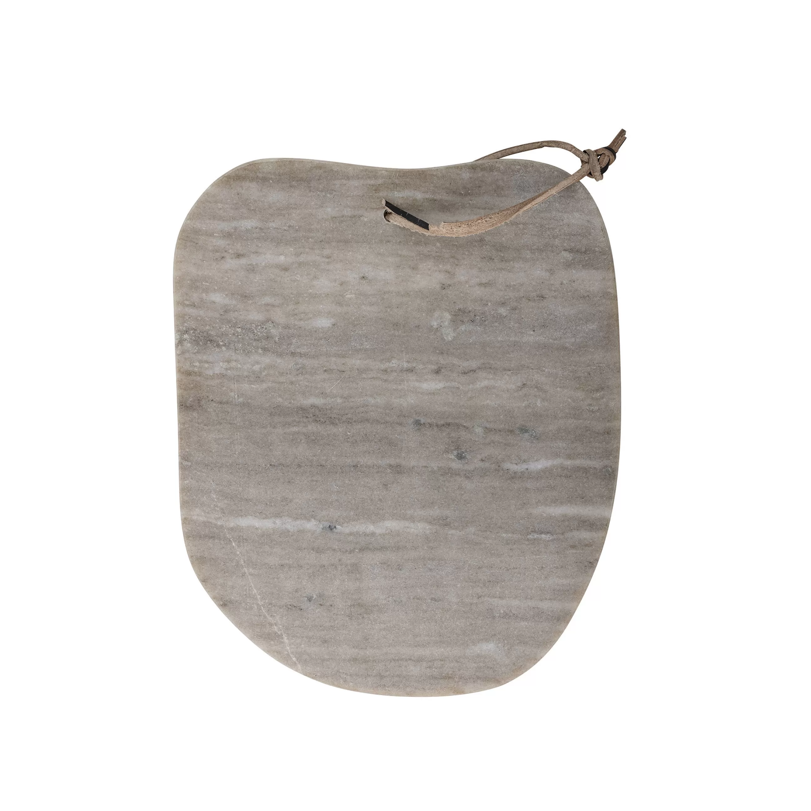 Couteaux Et Planches À Découper>Bloomingville Planche À Découper Damita Pierre Gris / Marbre - 33 X 27 Cm - Blanc - Gris