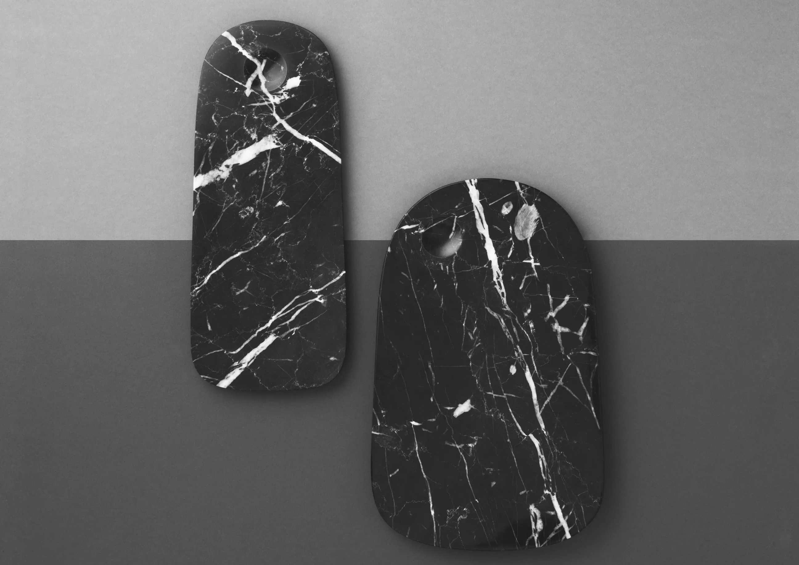 Couteaux Et Planches À Découper>Normann Copenhagen Planche À Découper Pebble Small Pierre / Plateau Fromages - Marbre - Noir