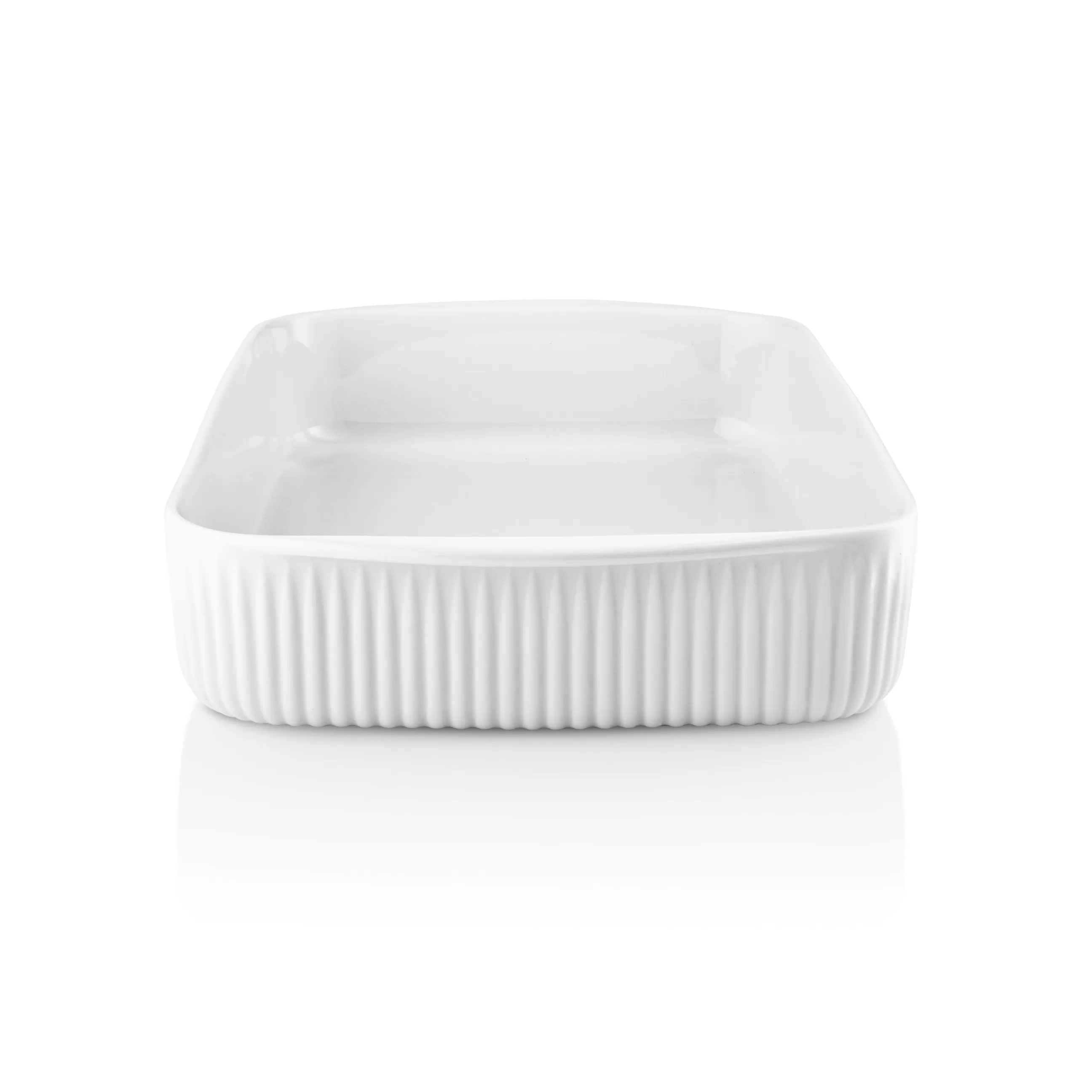 Plats Et Cuisson>Eva Trio Plat A Gratin Ovenproof Dish 32X20 Nova Ceramique / 32 X 20 Cm - Blanc