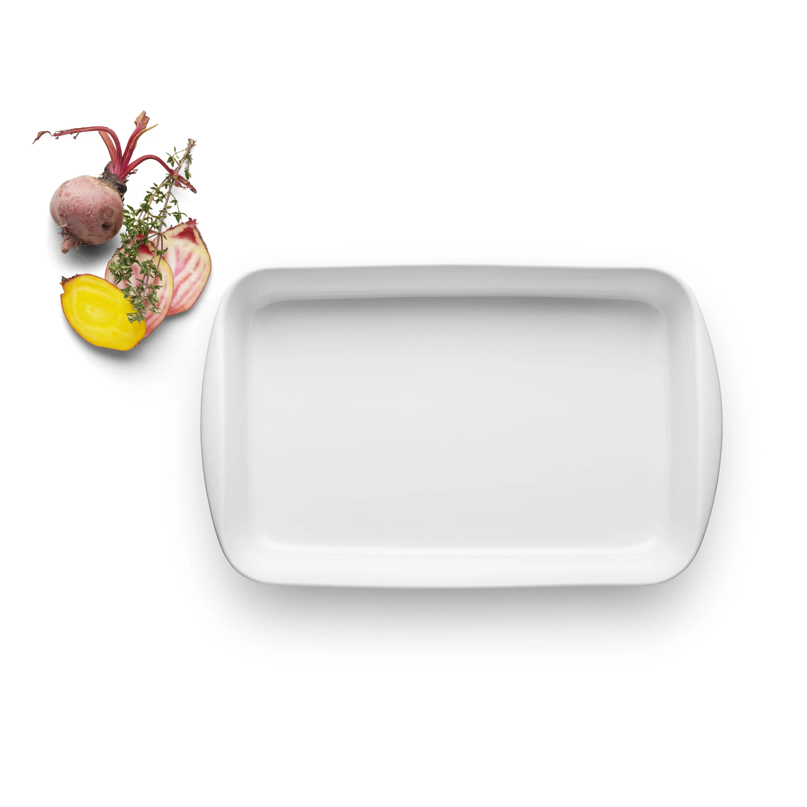 Plats Et Cuisson>Eva Trio Plat A Gratin Ovenproof Dish 32X20 Nova Ceramique / 32 X 20 Cm - Blanc