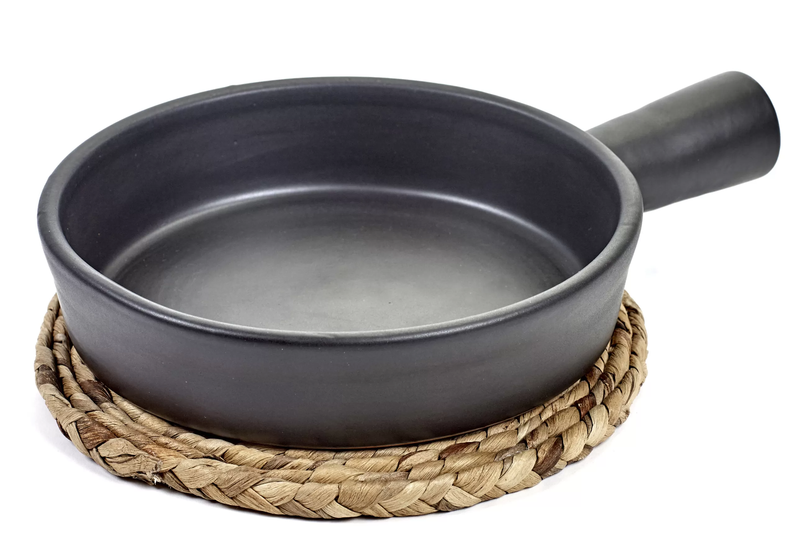 Plats Et Cuisson>Serax Plat Surface Ceramique Noir O 21 Cm / Multiusage - Terre Cuite - Noir Mat