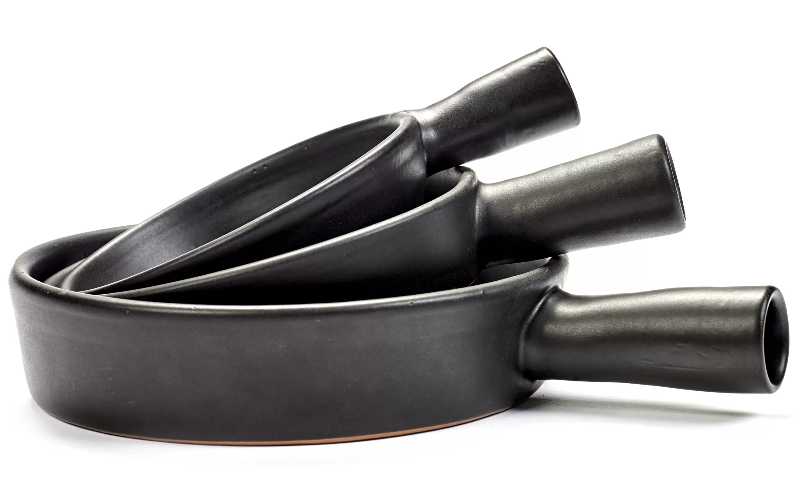 Plats Et Cuisson>Serax Plat Surface Ceramique Noir O 21 Cm / Multiusage - Terre Cuite - Noir Mat