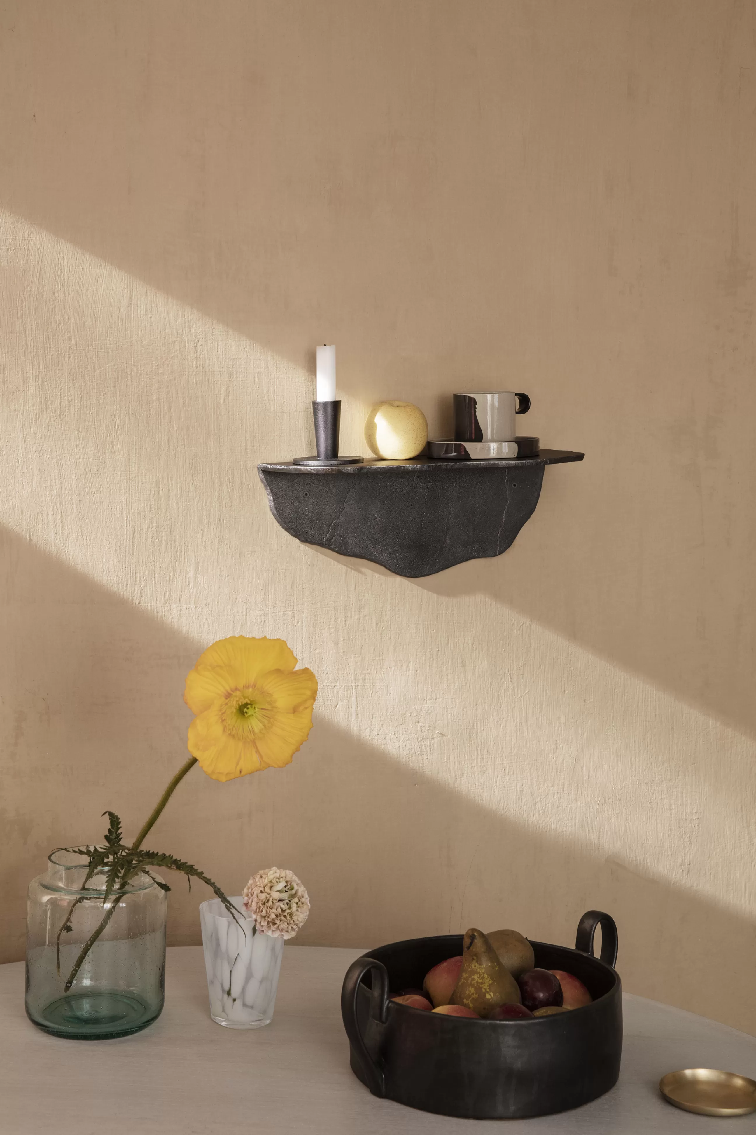 Accessoires Salle De Bains>Ferm Living Plateau Basho Or Metal Round / - O 9,5 Cm - Laiton
