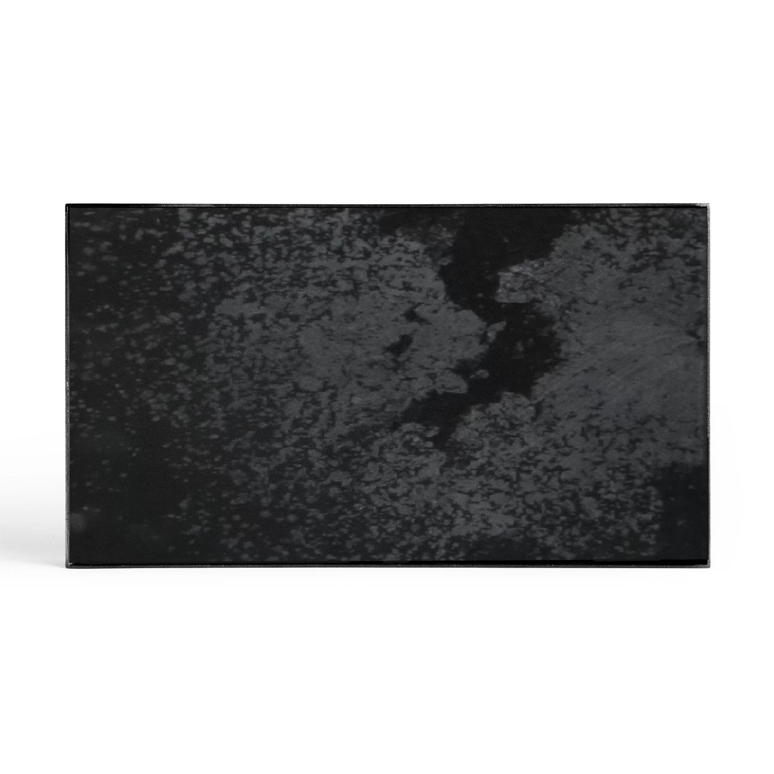 Plateaux Et Plats De Service>Ethnicraft Plateau Charcoal Mirror Verre Noir / Vide-Poche - 31 X 17 Cm - Metal & Verre - Charbon - Noir