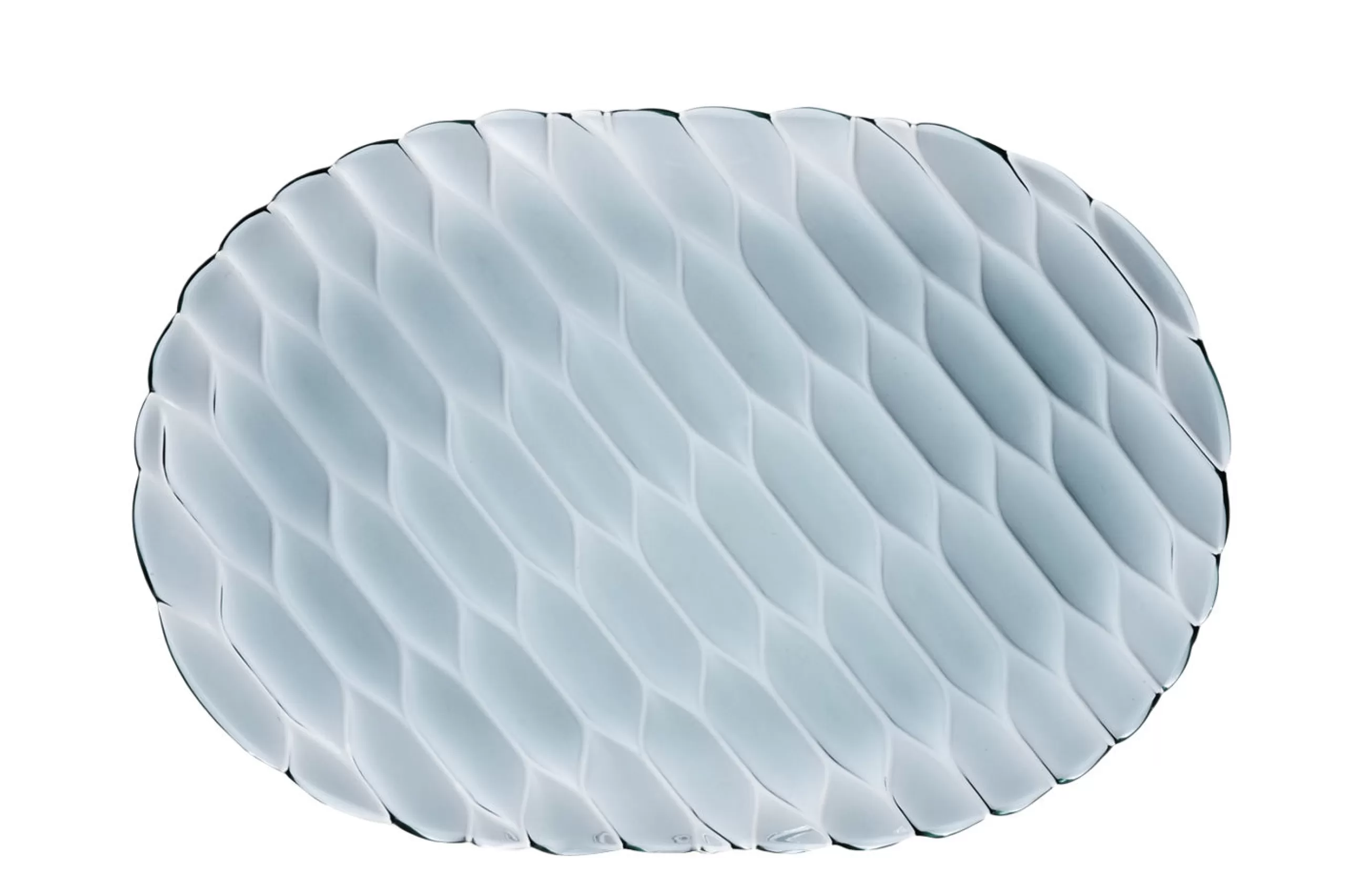 Plateaux Et Plats De Service>Kartell Plateau Jellies Family Plastique Bleu / 36 X 25 Cm - Bleu Ciel