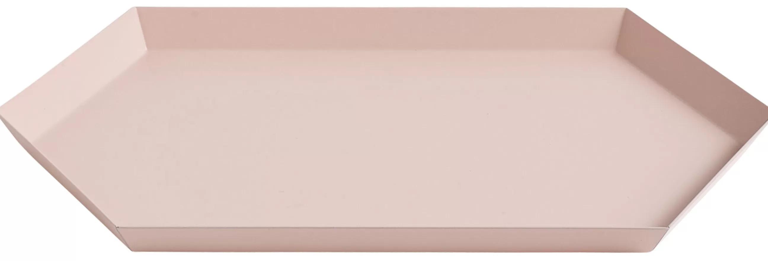 Plateaux Et Plats De Service>Hay Plateau Kaleido Medium Metal Orange / 33,5 X 19,5 Cm - Peche