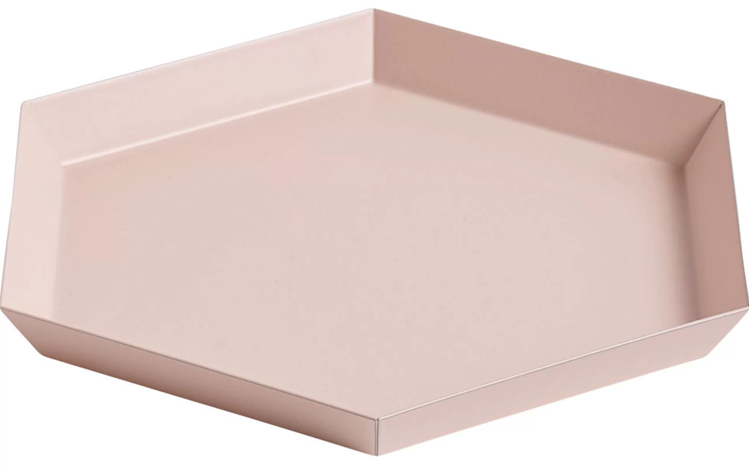 Plateaux Et Plats De Service>Hay Plateau Kaleido Small Metal Orange / 22 X 19 Cm - Peche