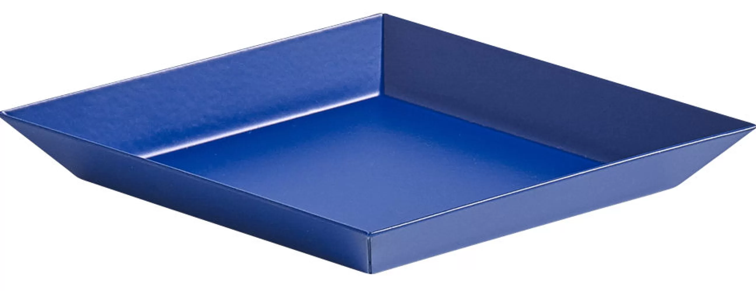 Plateaux Et Plats De Service>Hay Plateau Kaleido Xs Metal Bleu / 19 X 11 Cm - Bleu Royal