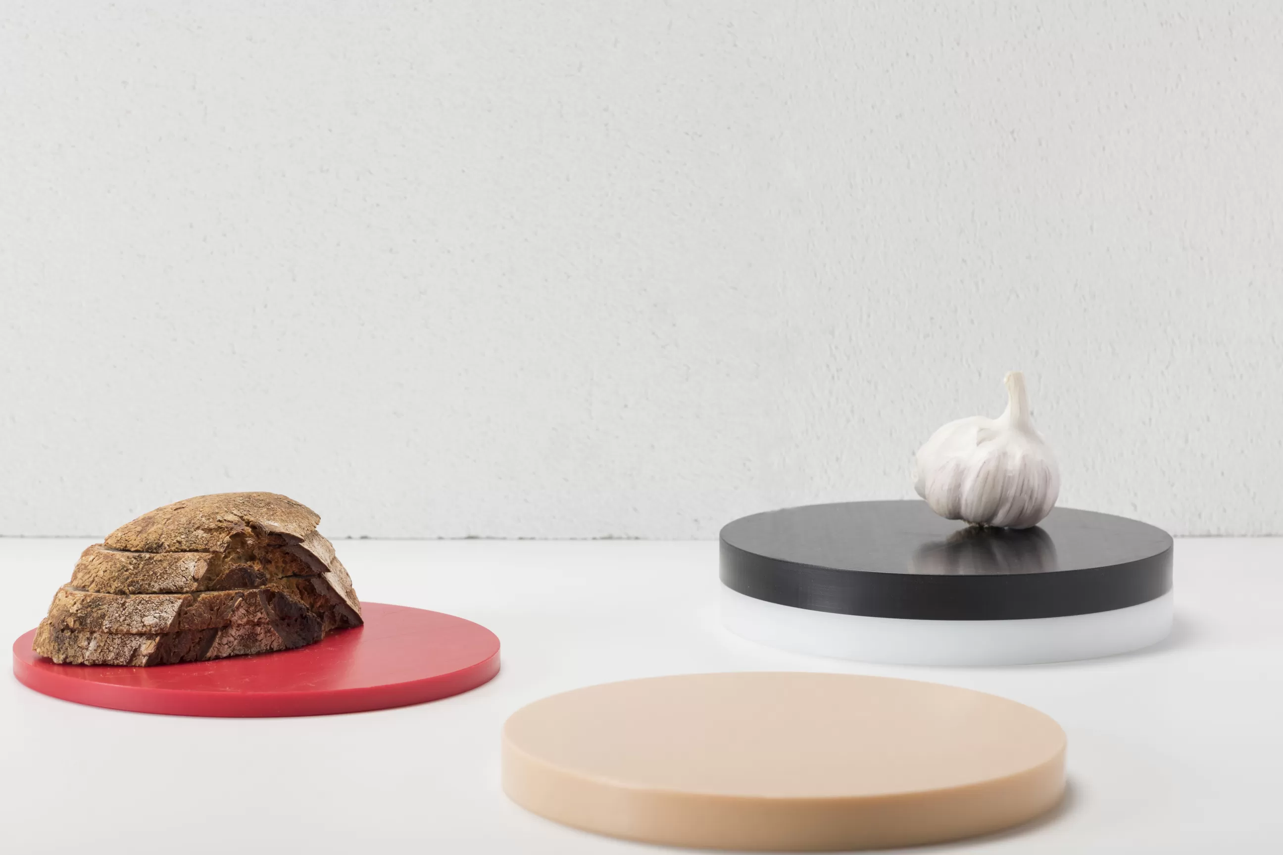 Couteaux Et Planches À Découper>valerie objects Plateau Re-Circles Plastique/ Set De 3 - Polyethylene Recycle / Edition Limitee - Multicolore
