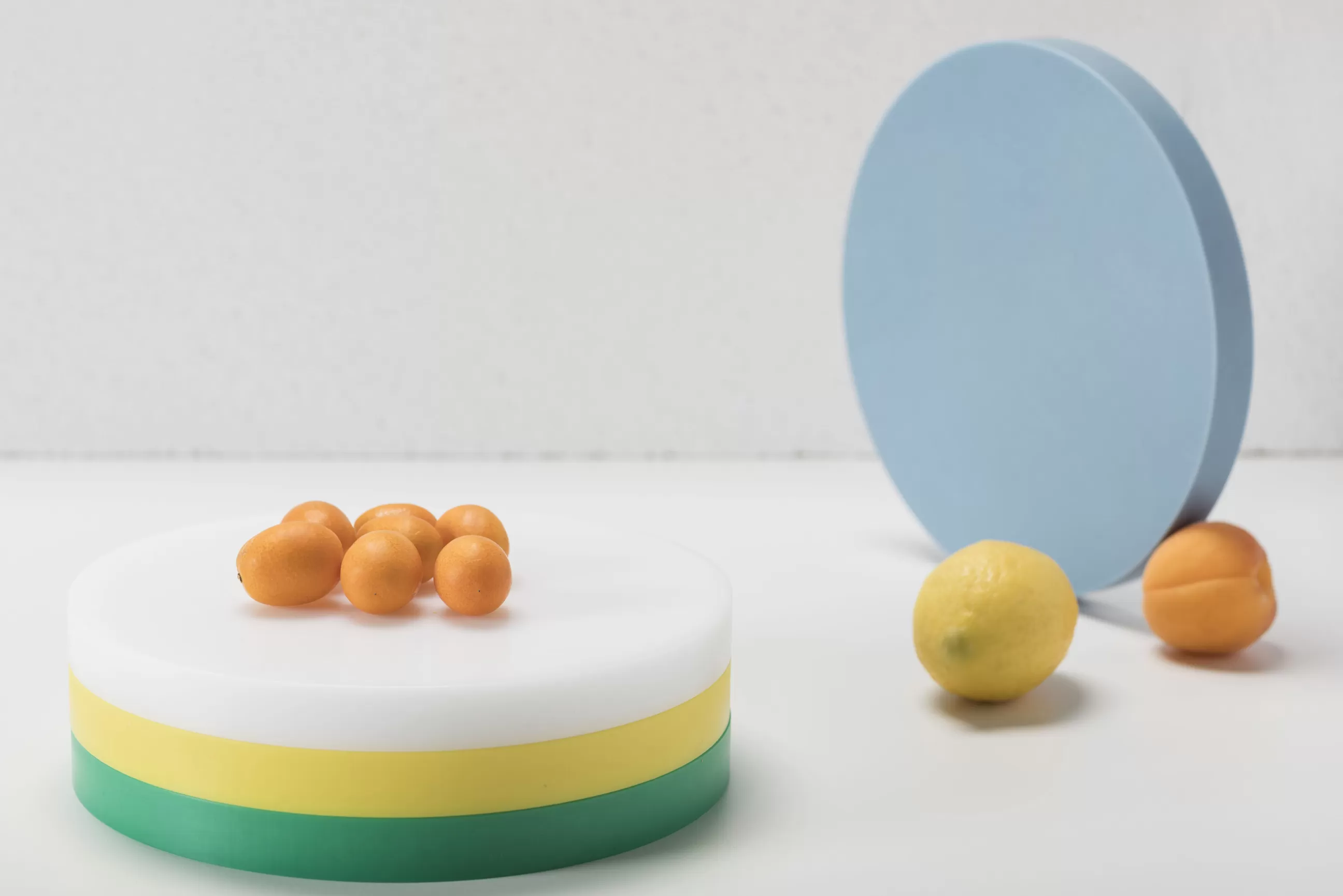 Couteaux Et Planches À Découper>valerie objects Plateau Re-Circles Plastique/ Set De 3 - Polyethylene Recycle / Edition Limitee - Multicolore