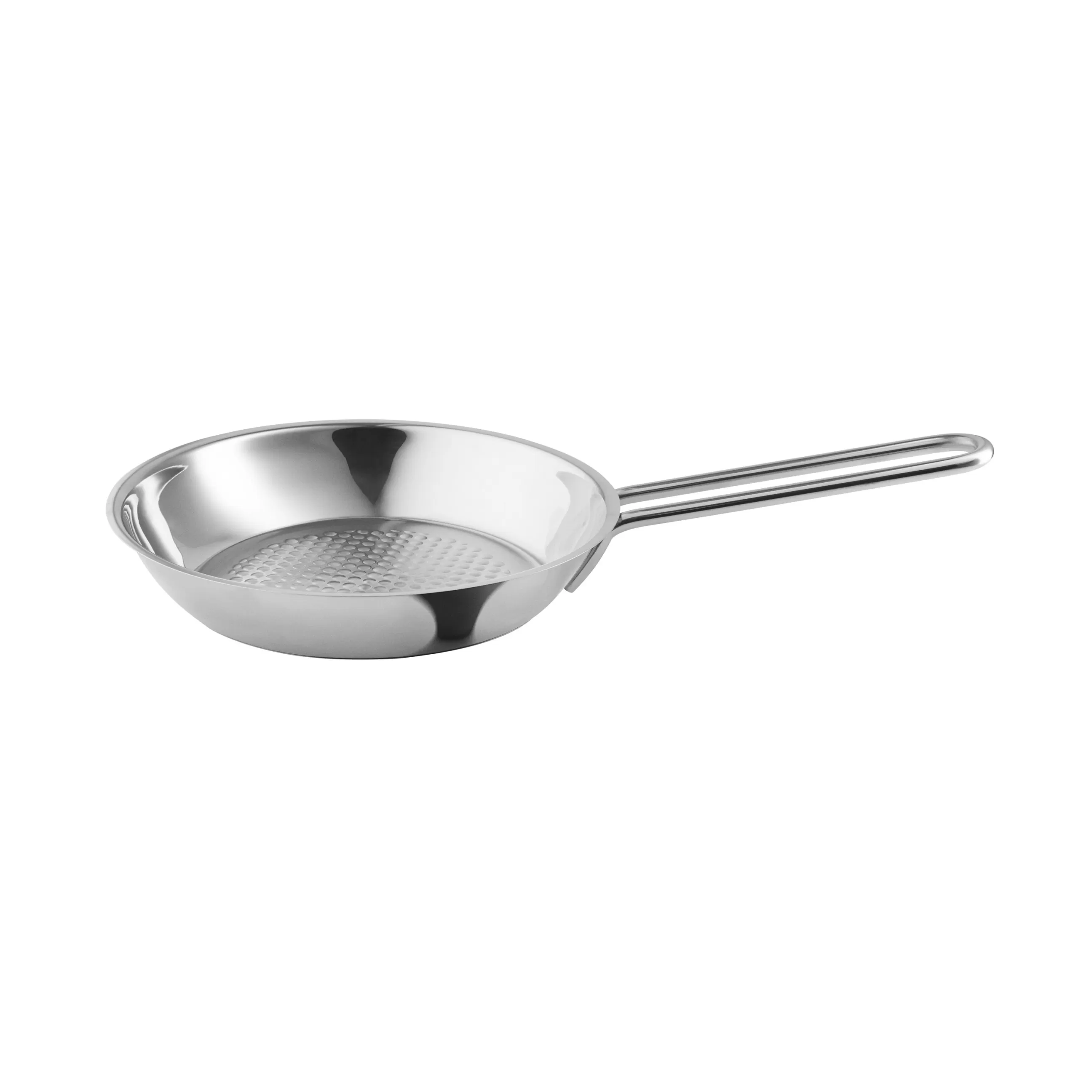 Plats Et Cuisson>Eva Solo Poele  Metal / O 20 Cm - Structure Nid D'Abeille / Tous Feux Dont Induction - Acier Poli