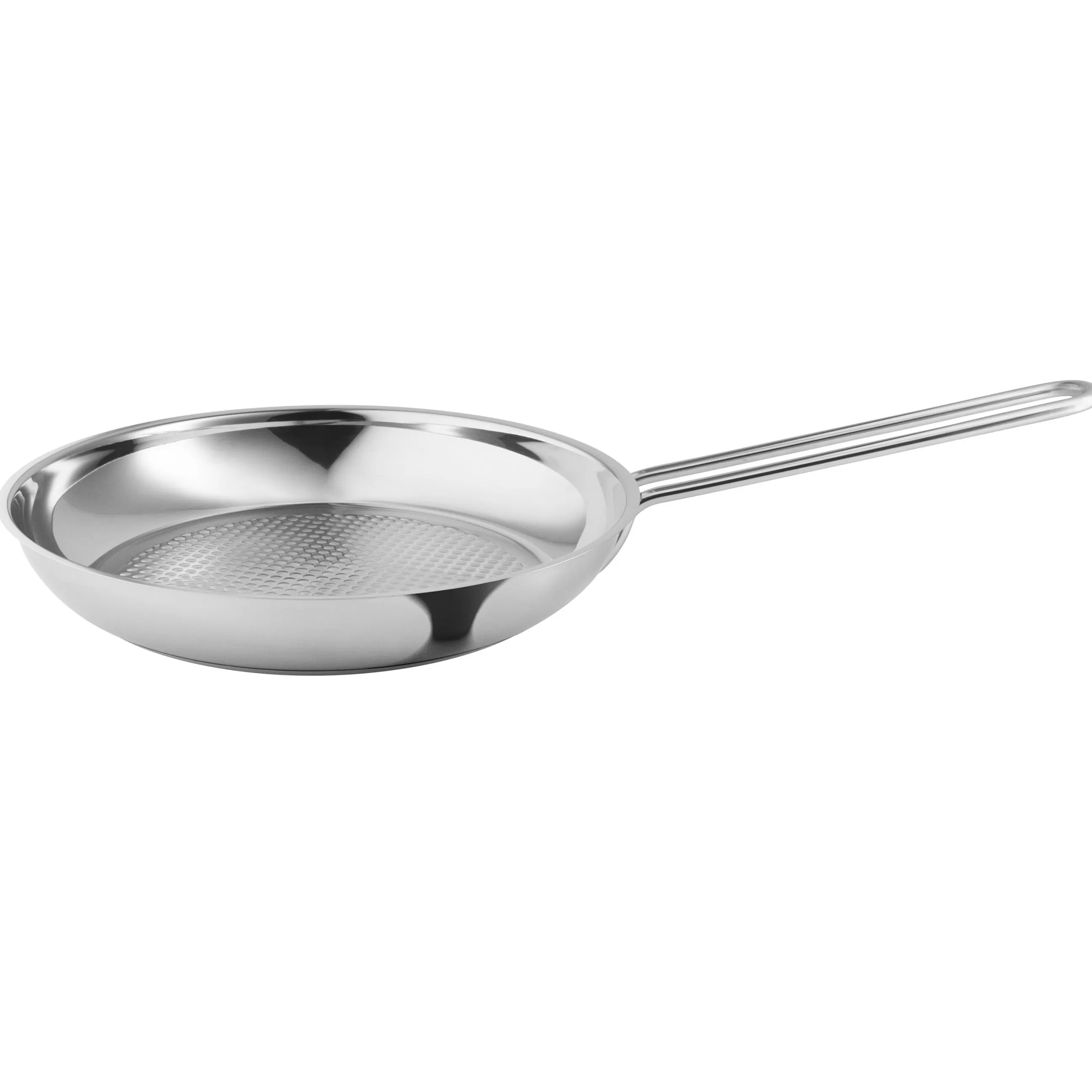 Plats Et Cuisson>Eva Solo Poele  Metal / O 28 Cm - Structure Nid D'Abeille / Tous Feux Dont Induction - Acier Poli