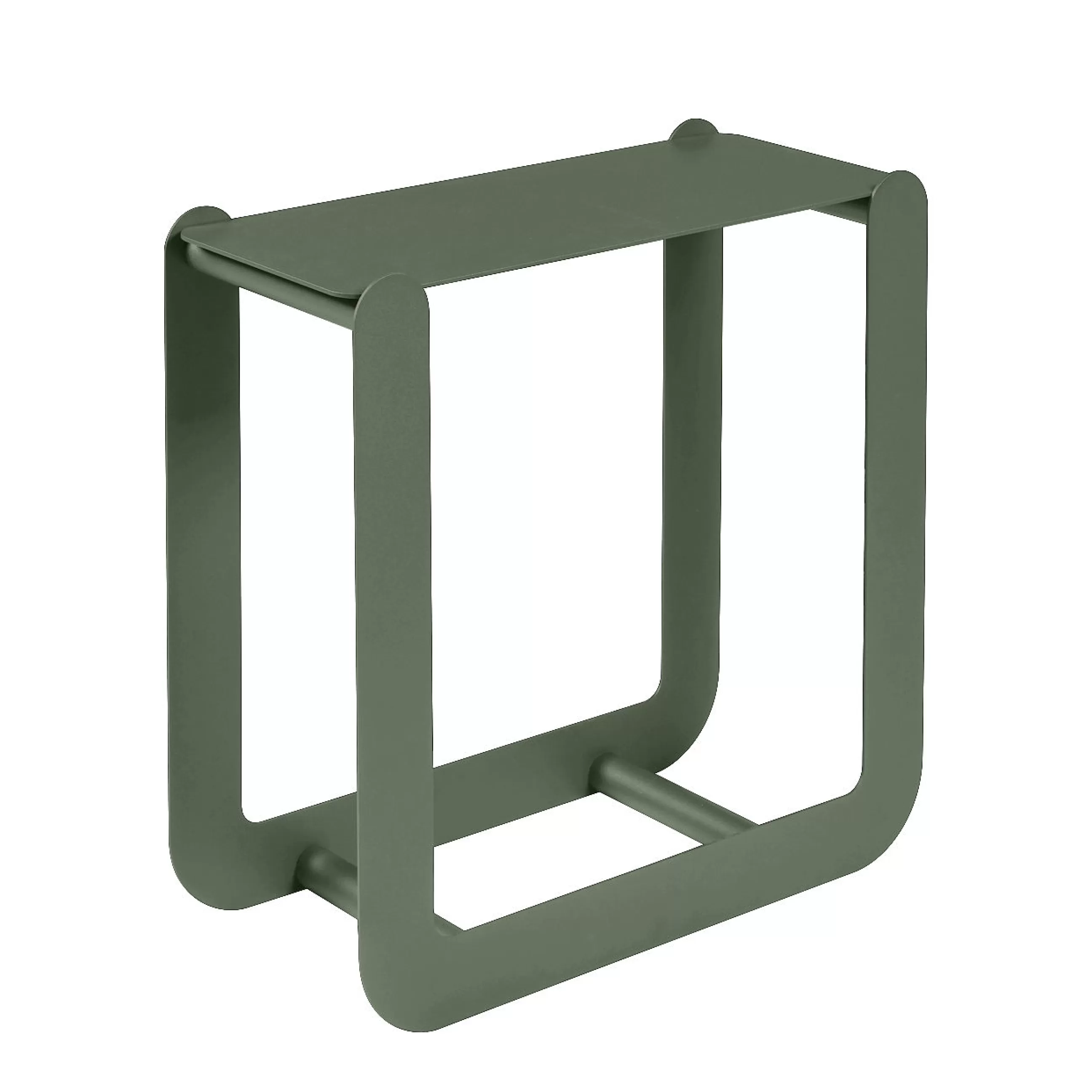 Compléments D'Ameublement>Fermob Porte-Buches Nevado Metal Vert / Tabouret - L 60 X H 60 Cm - Cactus