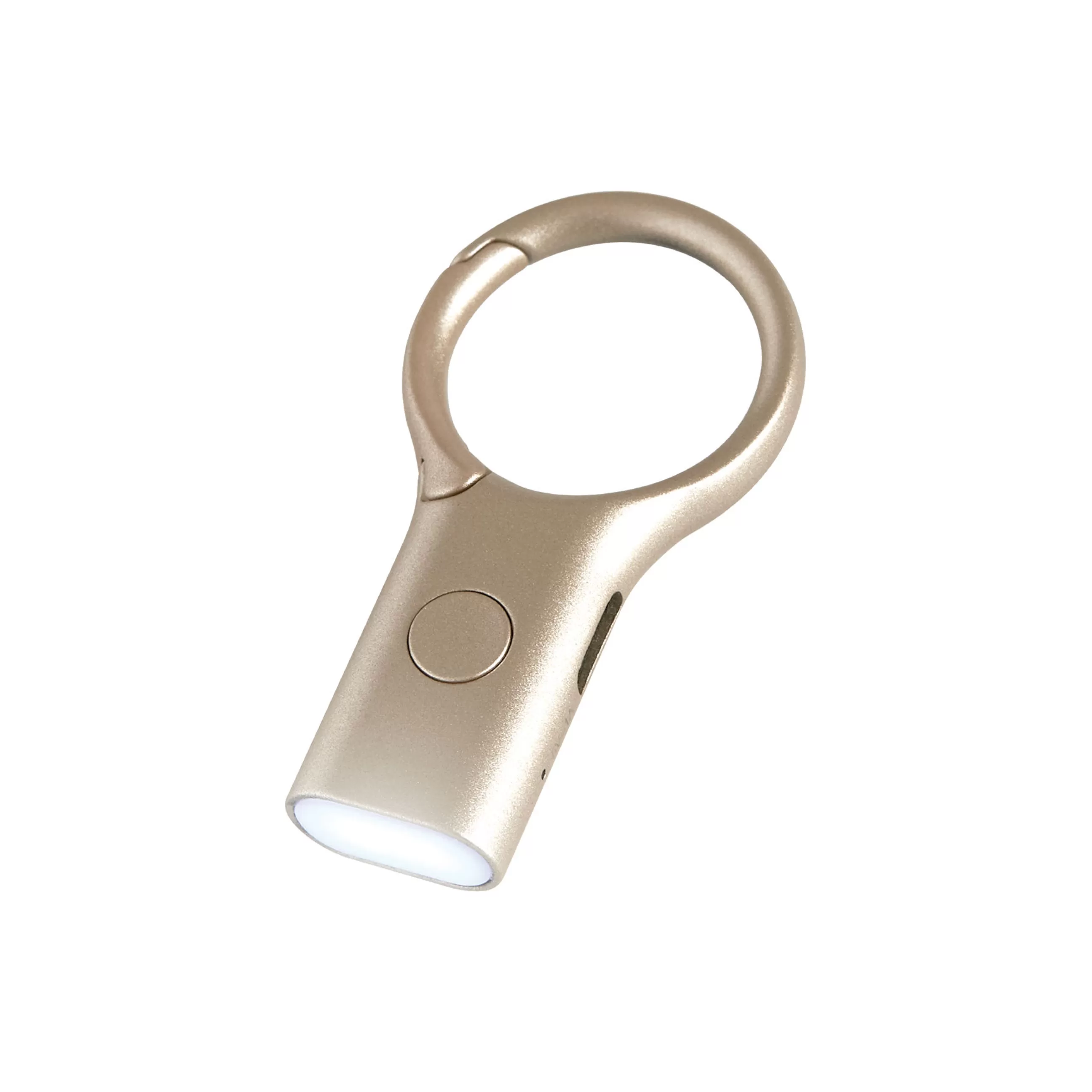 Objets Connectes Accessoires High Tech>Lexon Porte-Cles Nomaday Light Or Metal / Mini Torche Led - Recharge Usb - Or Mat