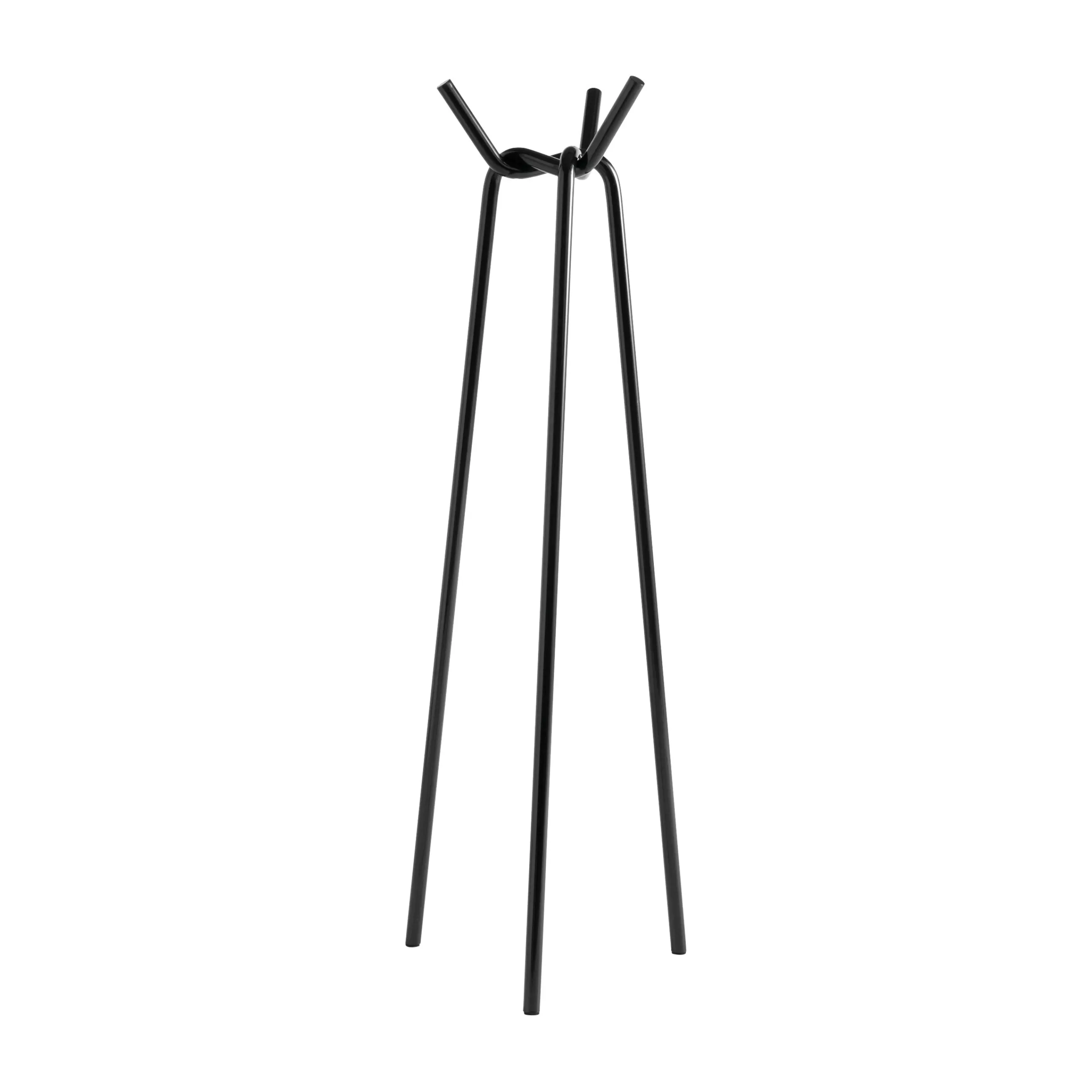 Portemanteaux Patères Portants>Hay Portemanteau Sur Pied Knit Metal/ H 161 Cm - Noir
