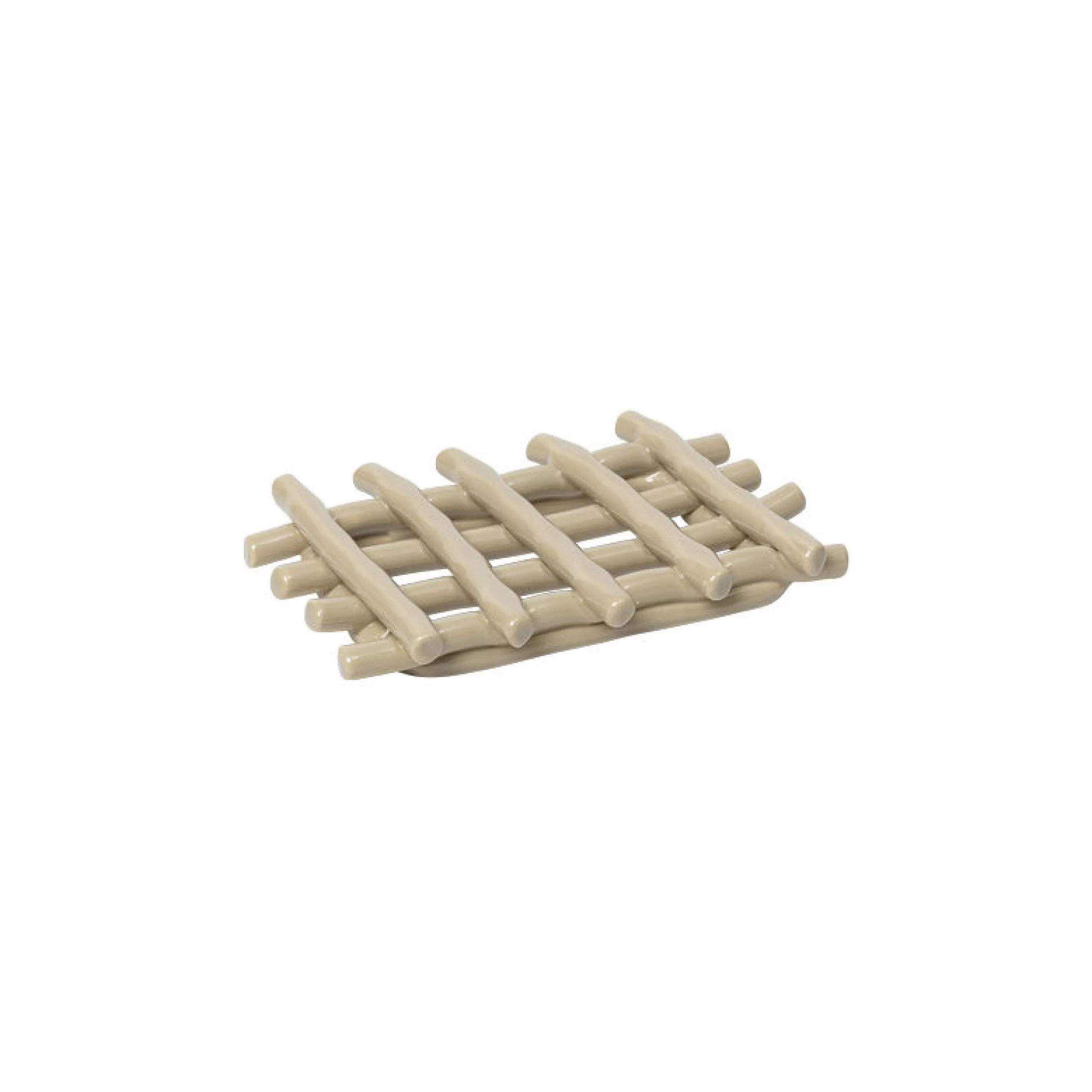 Accessoires Salle De Bains>Ferm Living Porte-Savon Ceramic Ceramique Beige / Fait Main - Beige Cachemire