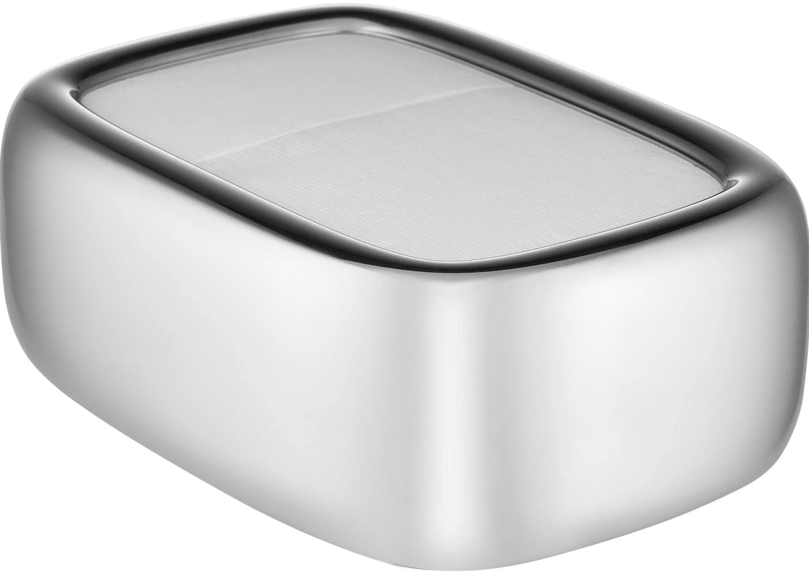 Accessoires Cuisine>Alessi Porte-Serviettes En Papier Bibo Metal / L 15 X H 6 Cm - Acier
