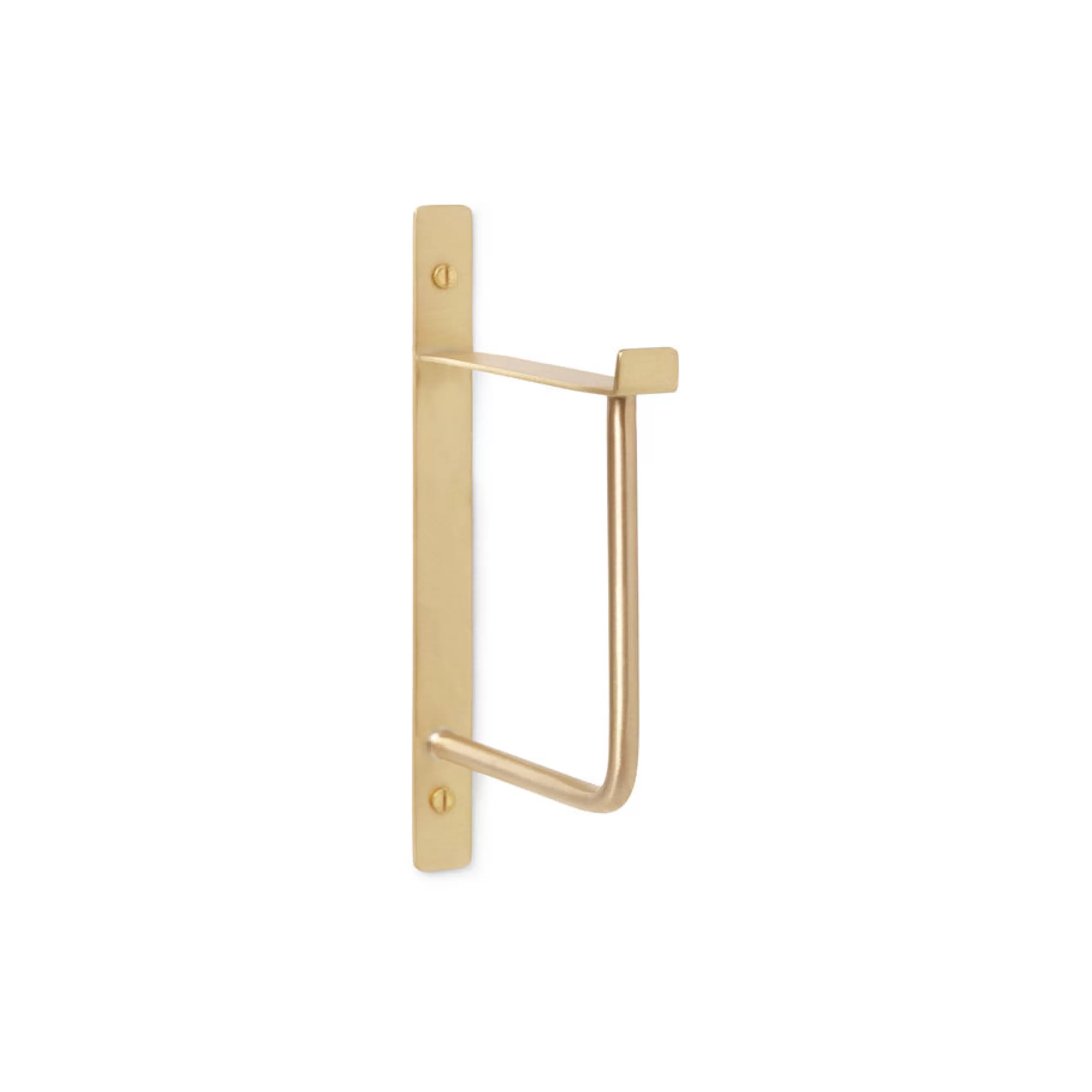Accessoires Salle De Bains>Ferm Living Porte-Serviettes Hang Rack Or Metal / H 19 Cm - Laiton