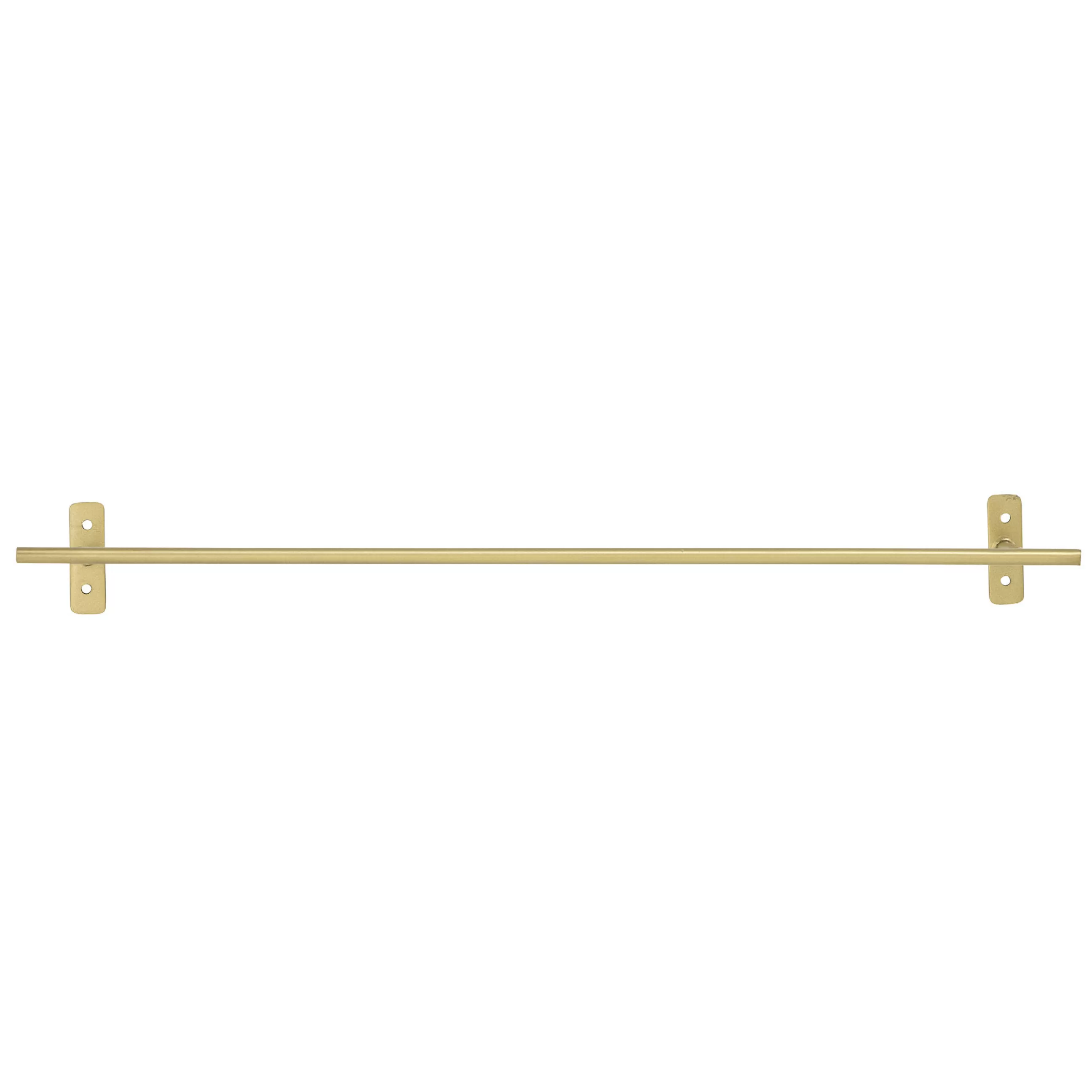 Accessoires Salle De Bains>Bloomingville Porte-Serviettes Mural Mallu Or Metal / L 61 Cm - Laiton