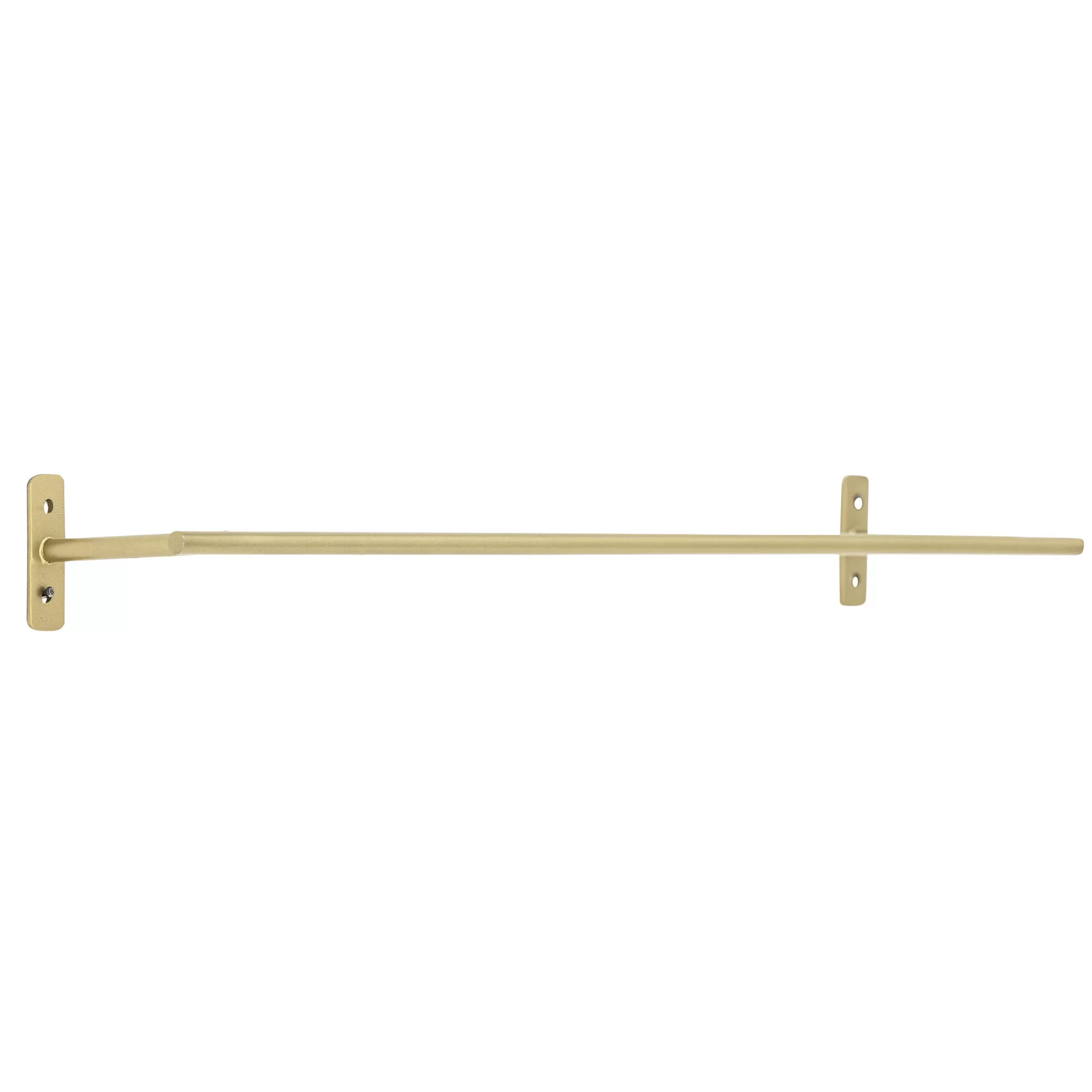 Accessoires Salle De Bains>Bloomingville Porte-Serviettes Mural Mallu Or Metal / L 61 Cm - Laiton