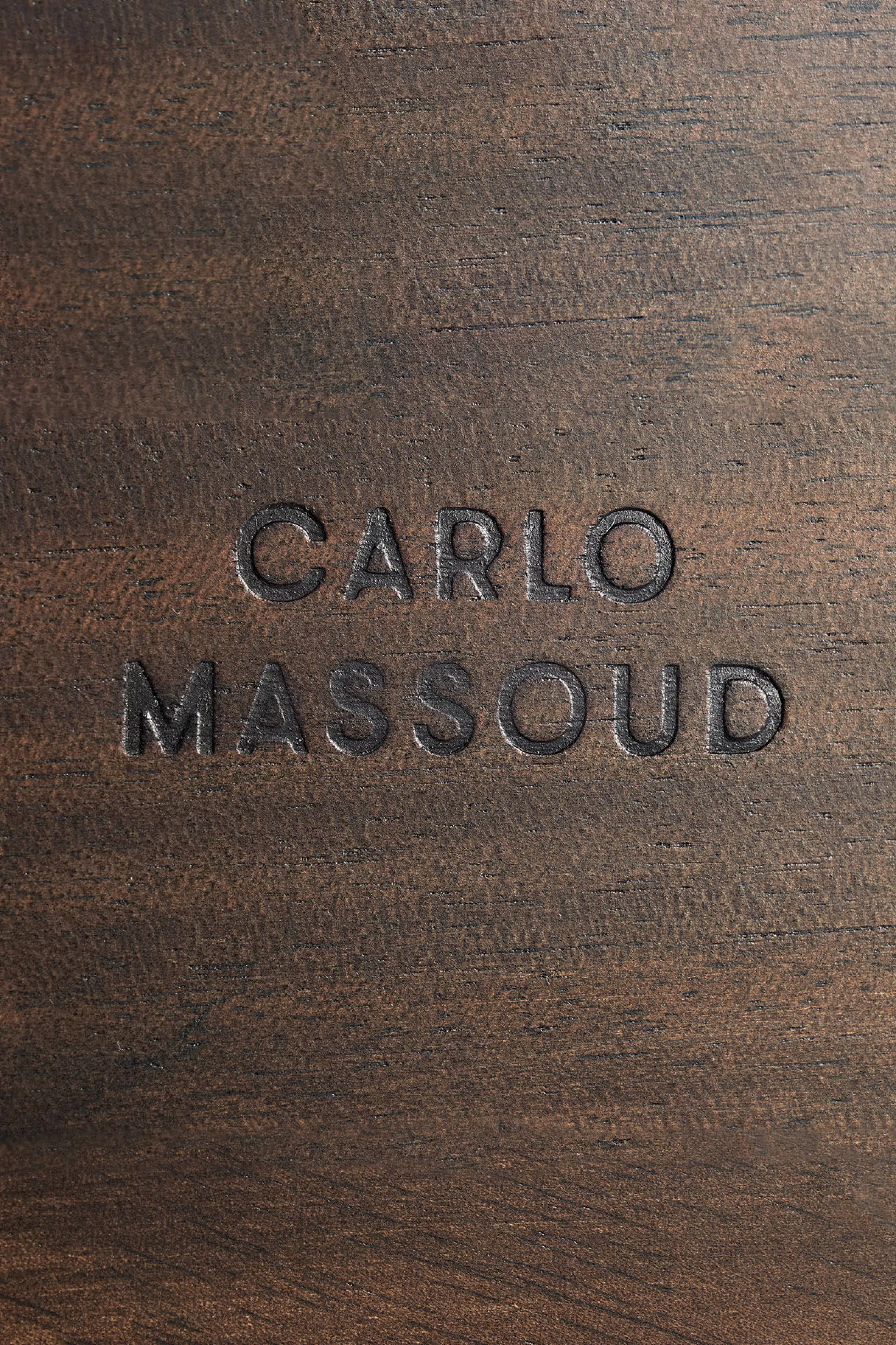 Accessoires Bureau>Ethnicraft Pot Cities - Kabul Bois Naturel / Sculpture En - Fait Main - Acajou