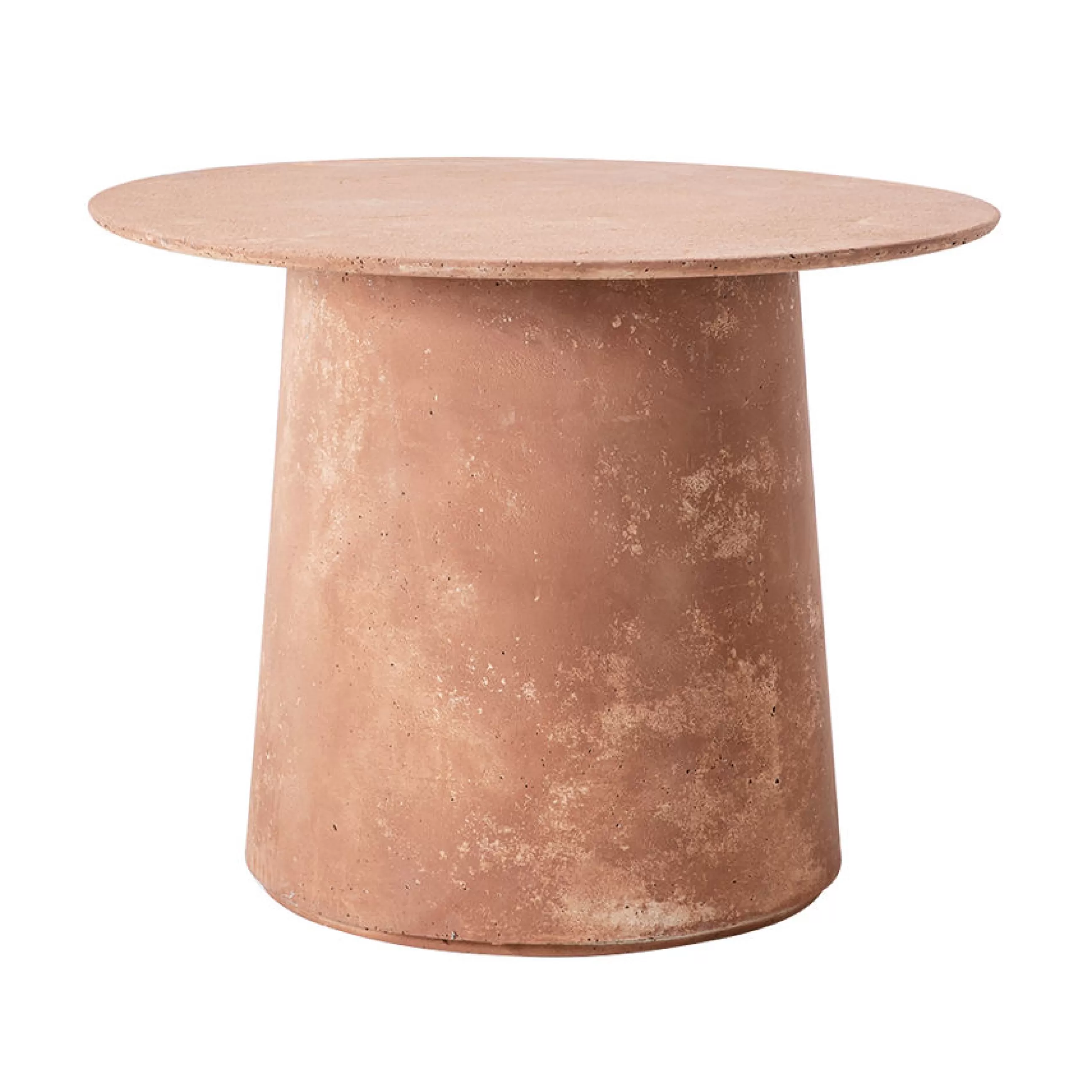 Pots Et Plantes>Ethimo Pot De Fleurs Bulbi Allium Pierre Rouge Marron / Beton / O 65 X H 67 Cm - Rouge Brique