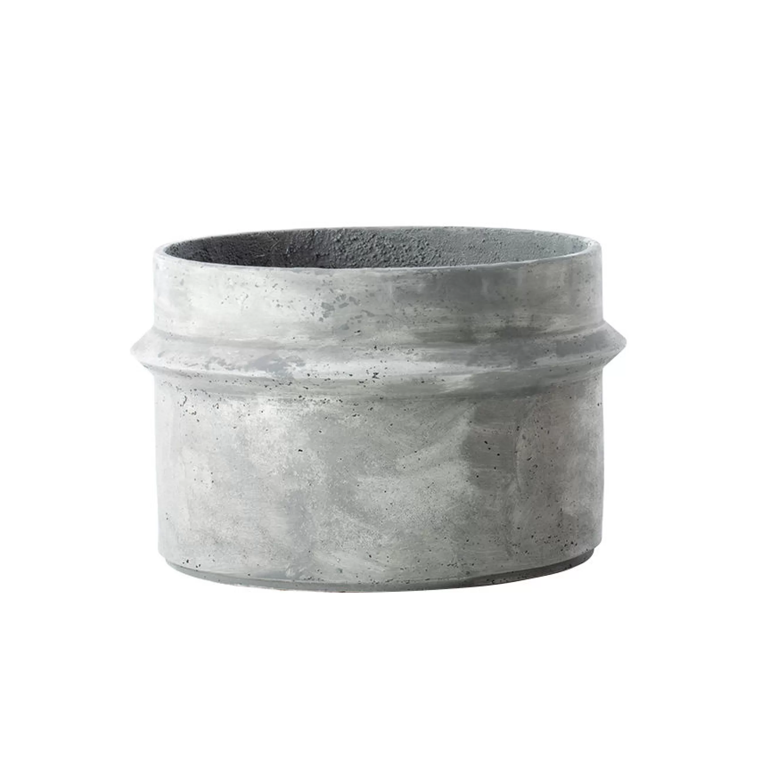 Pots Et Plantes>Ethimo Pot De Fleurs Bulbi Dahlia Pierre Gris / Beton / O 75 X H 47 Cm - Gris Carbone