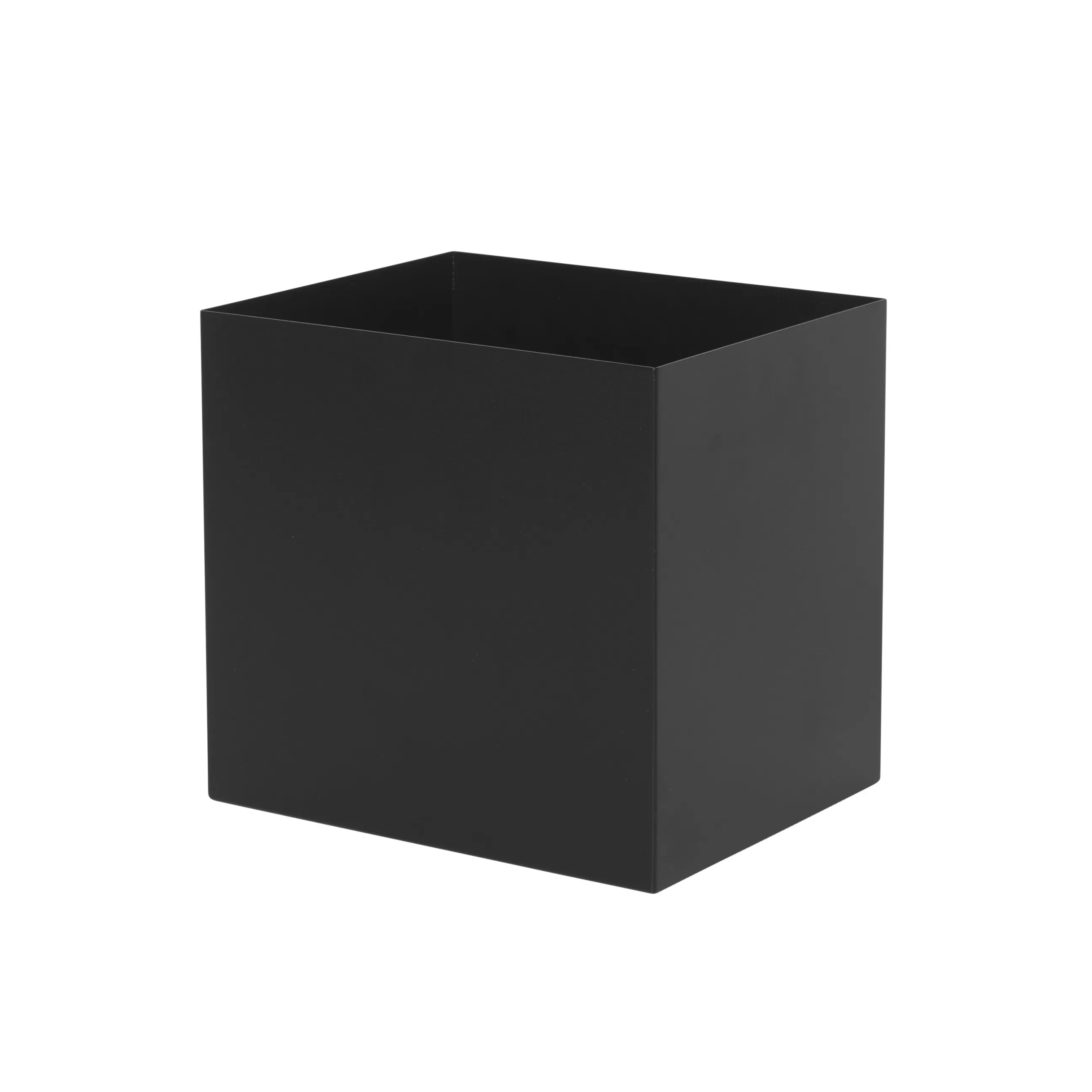 Pots Et Plantes>Ferm Living Pot  Metal/ Pour Jardiniere Plant Box - Prof. 25 Cm - Noir