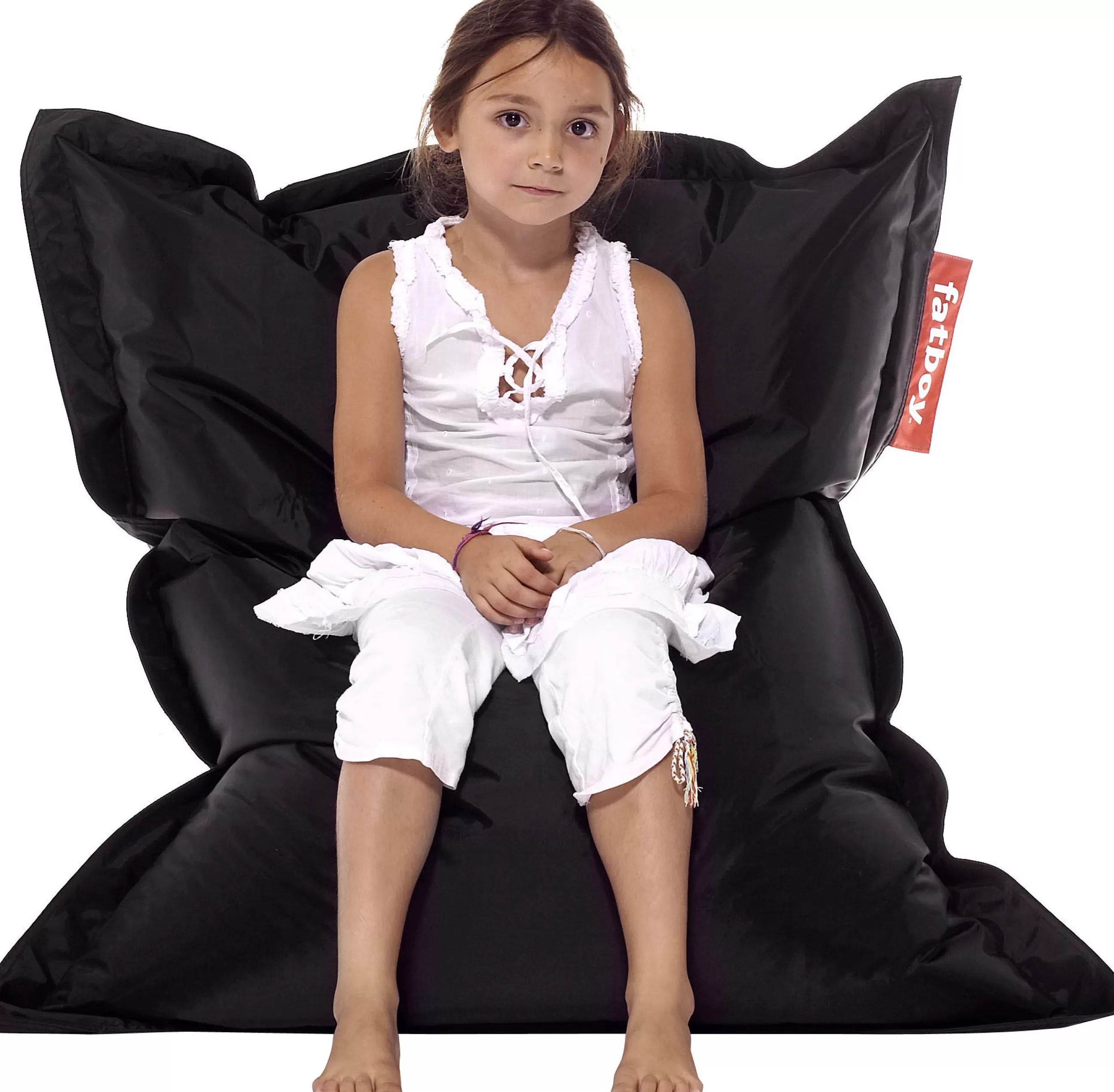 Mobilier Kids>Fatboy Pouf Enfant Junior Tissu/ Nylon - 130 X 100 Cm - Noir