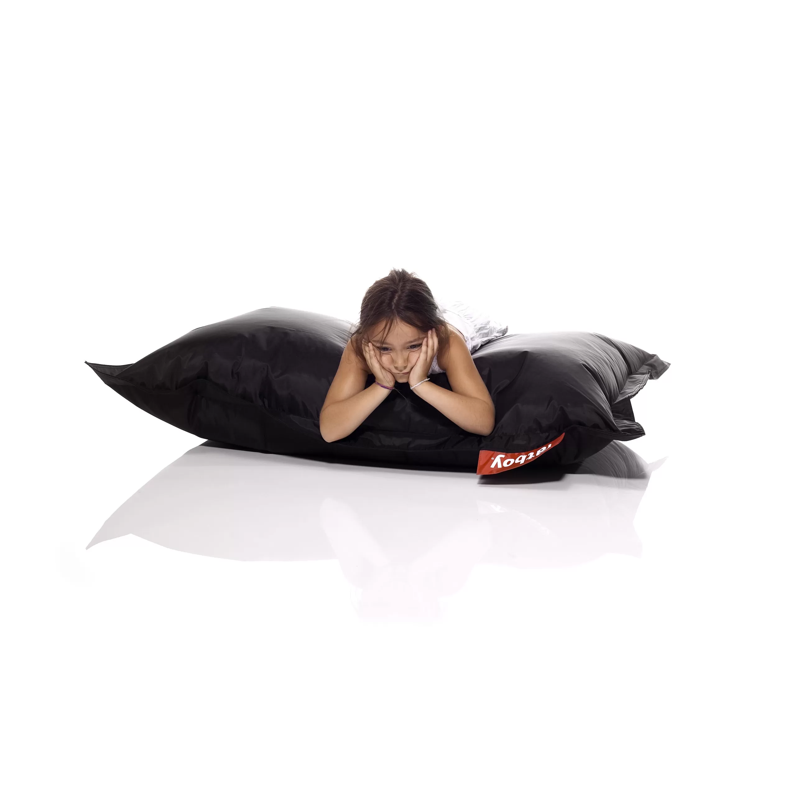 Mobilier Kids>Fatboy Pouf Enfant Junior Tissu/ Nylon - 130 X 100 Cm - Noir