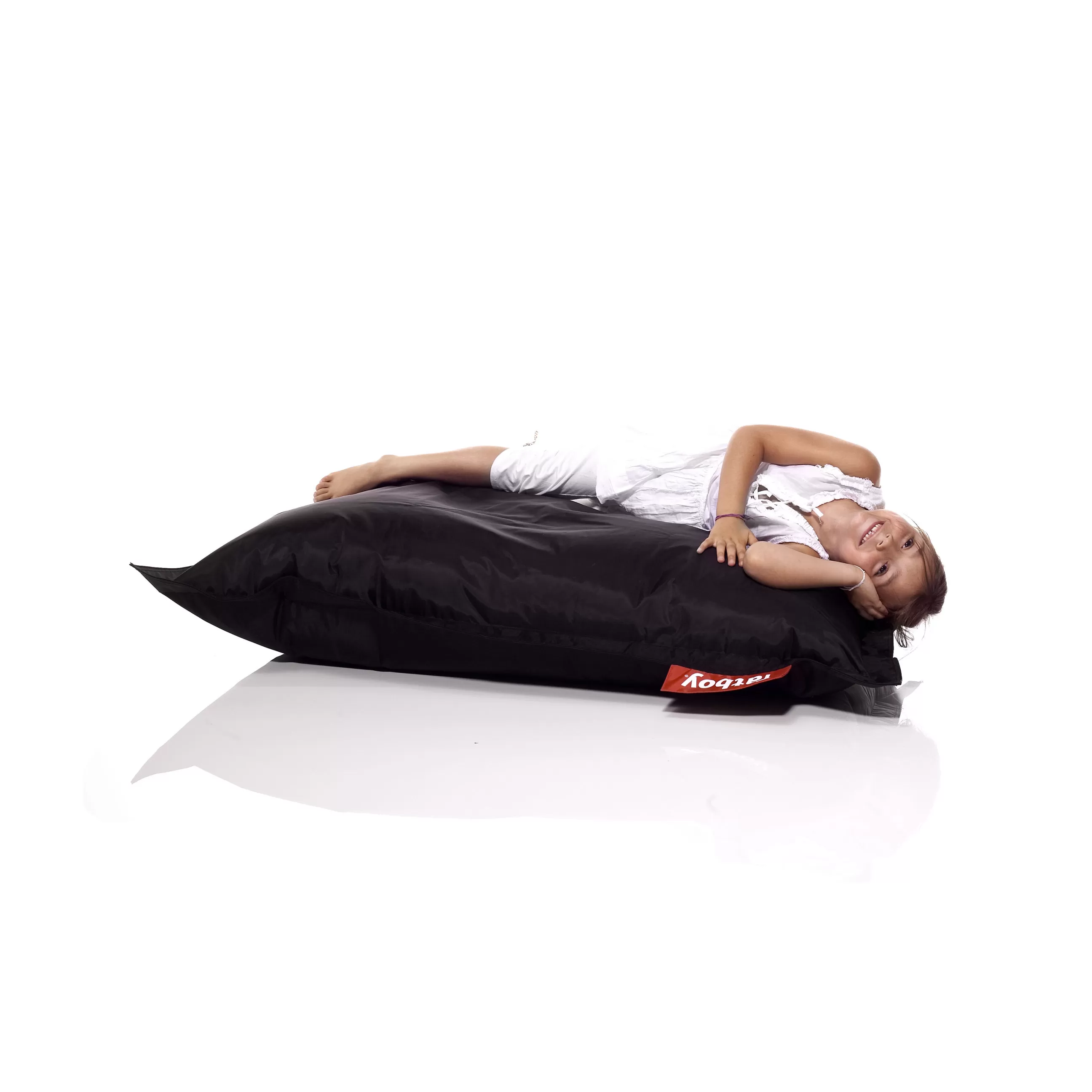 Mobilier Kids>Fatboy Pouf Enfant Junior Tissu/ Nylon - 130 X 100 Cm - Noir