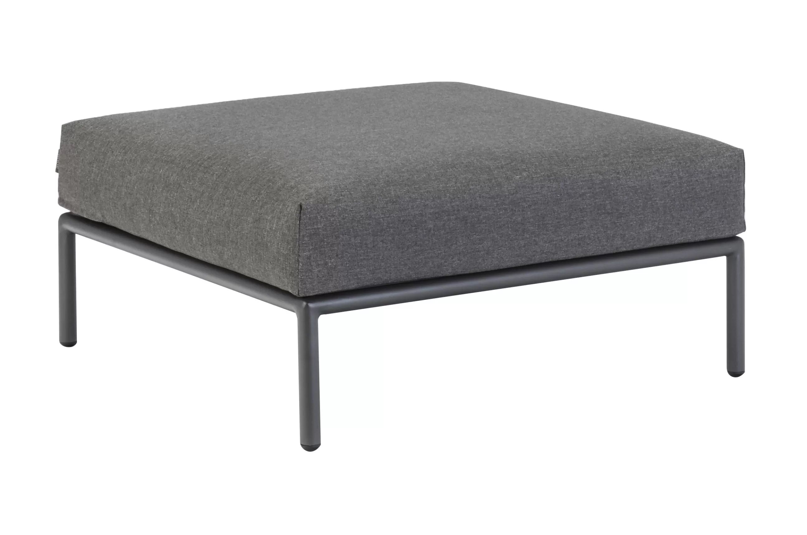 Poufs>Houe Pouf Level Tissu / 81 X 81 Cm - Gris