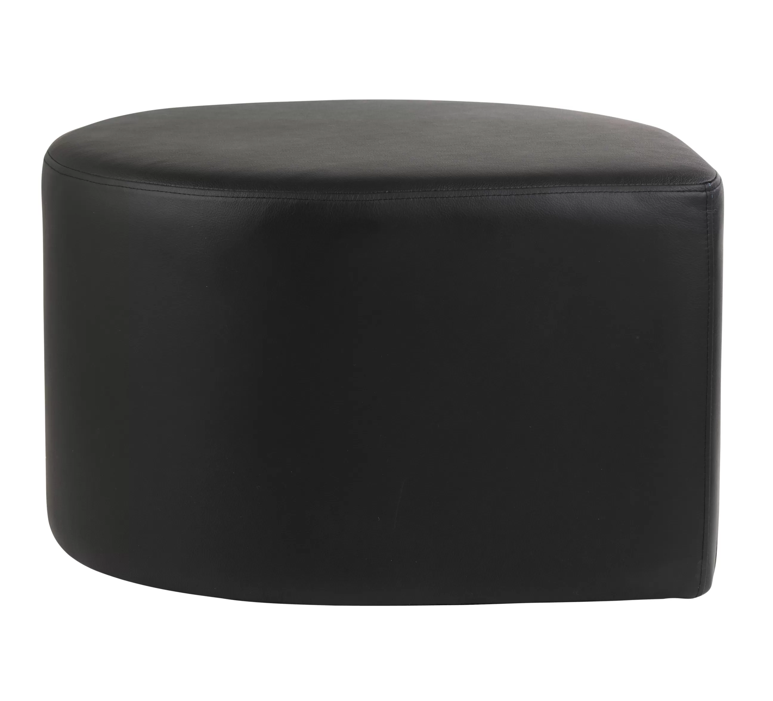 Poufs>AYTM Pouf Stilla Cuir - Noir