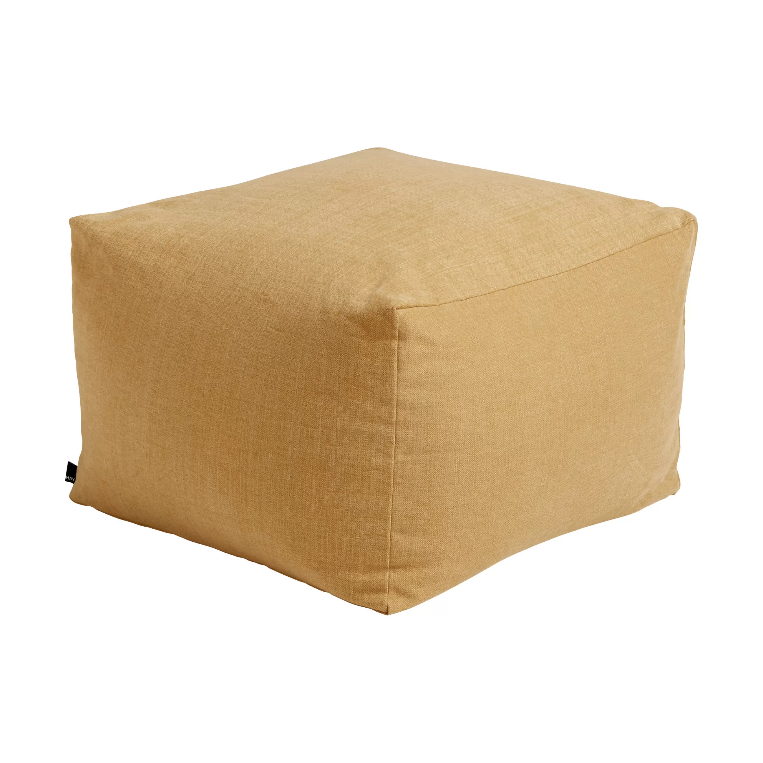 Poufs>Hay Pouf Varer Tissu Jaune / 59 X 59 Cm - Moutarde