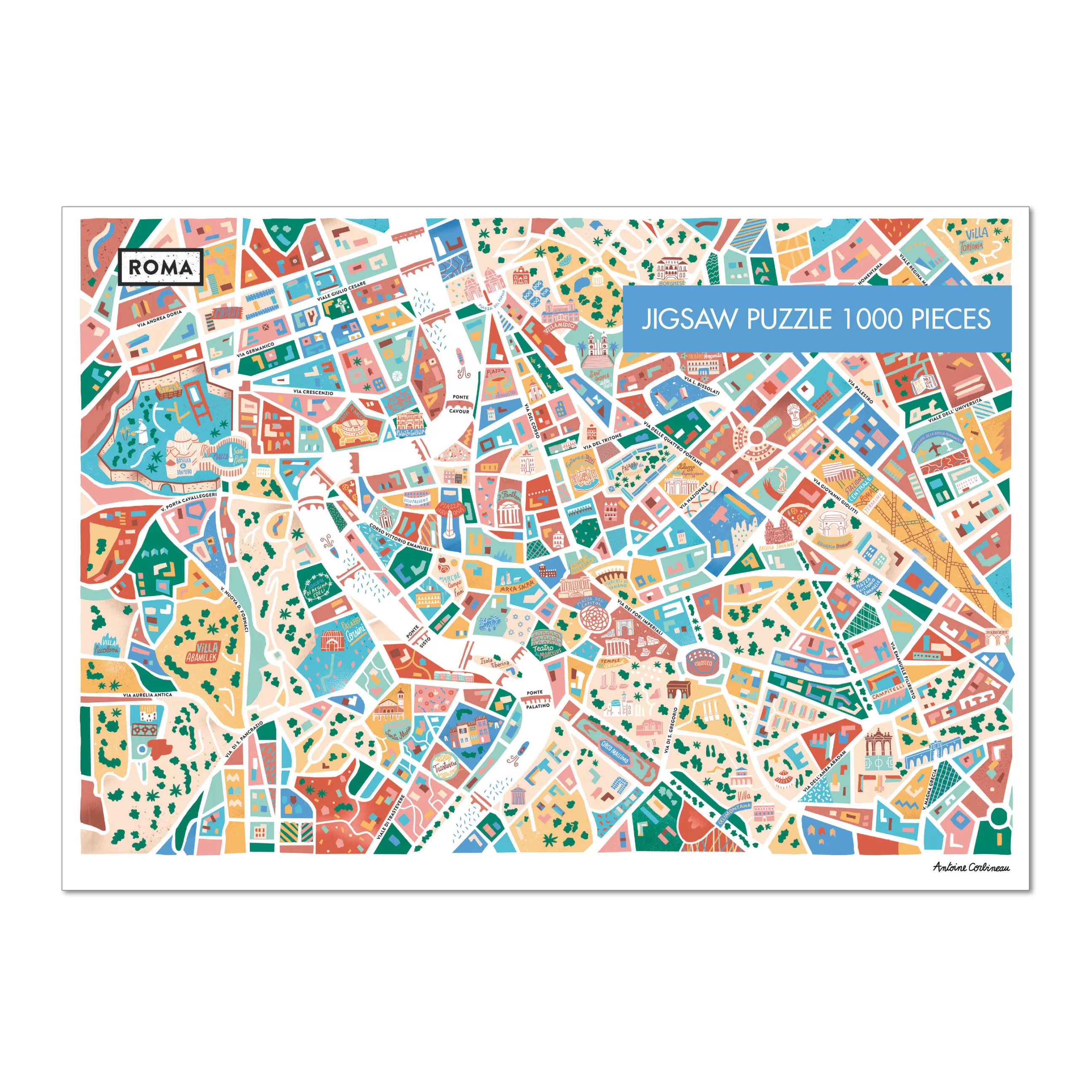 Jeux Et Loisirs>Image Republic Puzzle Antoine Corbineau - Papier / 68 X 49 Cm - 1000 Pieces - Multicolore