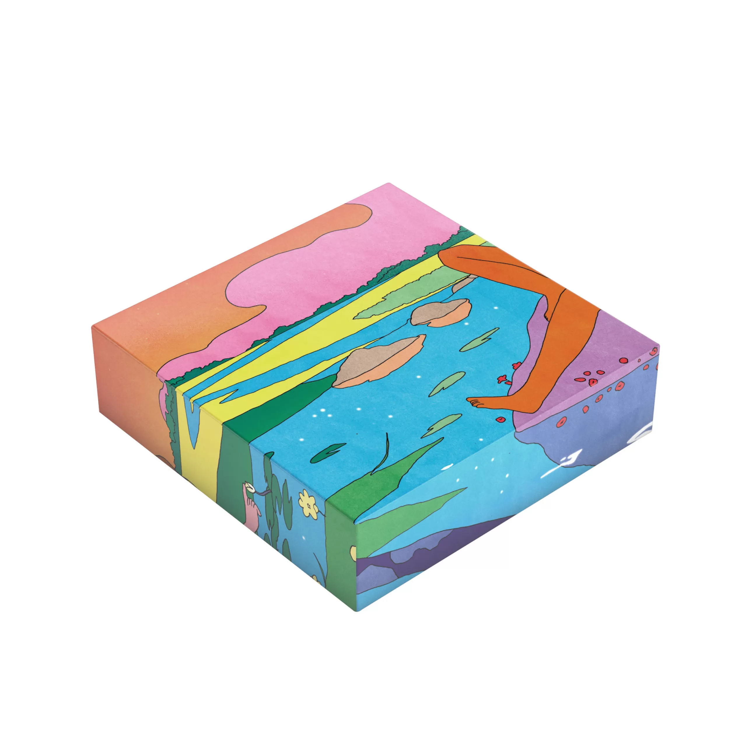 Jeux Et Loisirs>SULO Puzzle Las Ultimas Tardes Del Verano Par Maria Medem Papier Orange / 1000 Pieces - 49X68 Cm / Edition Limitee - Bleu - Orange