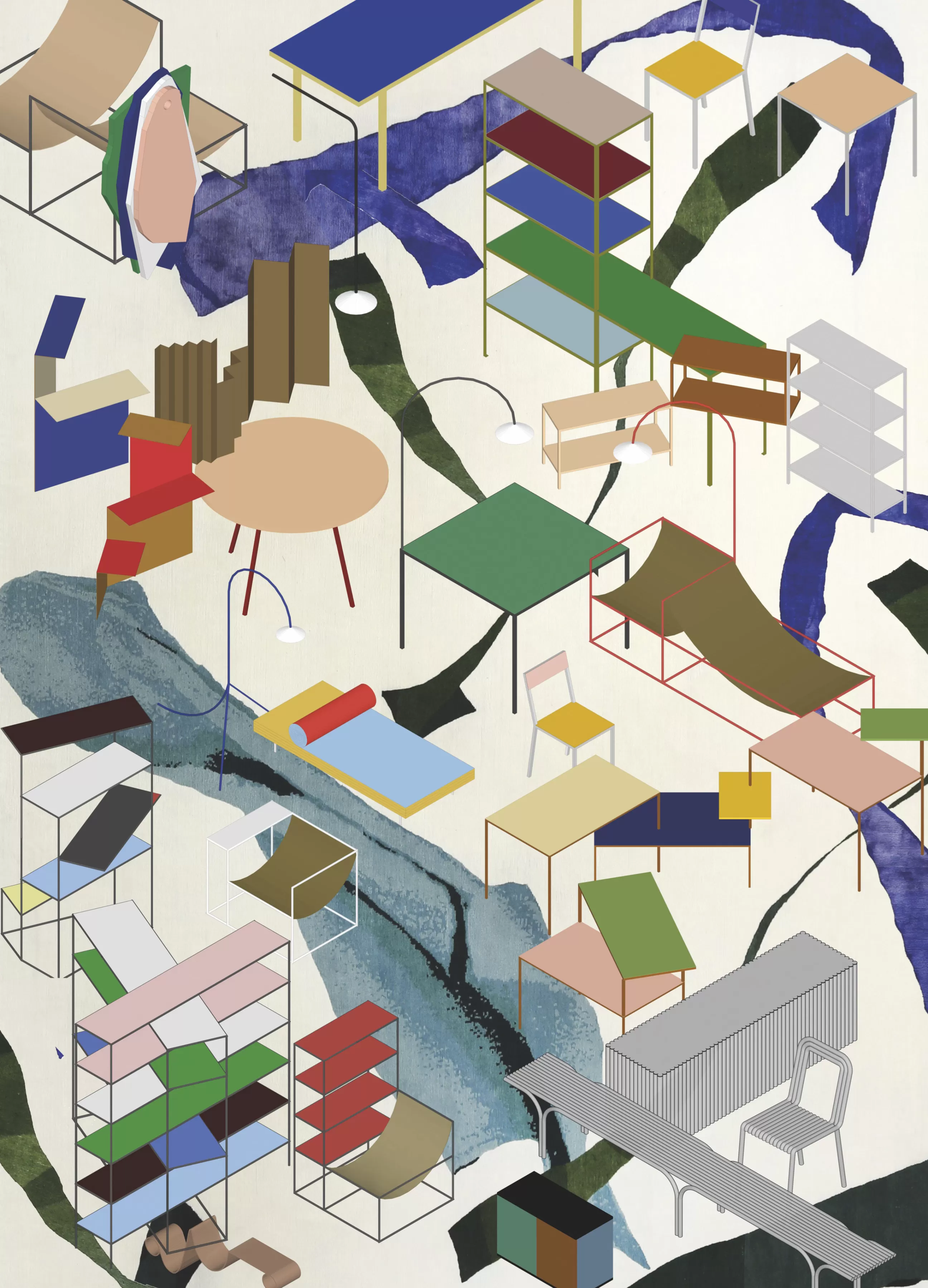 Jeux Et Loisirs>Made in design Editions Puzzle  Papier Par / Exclusivite En Edition Limitee & Numerotee - Multicolore