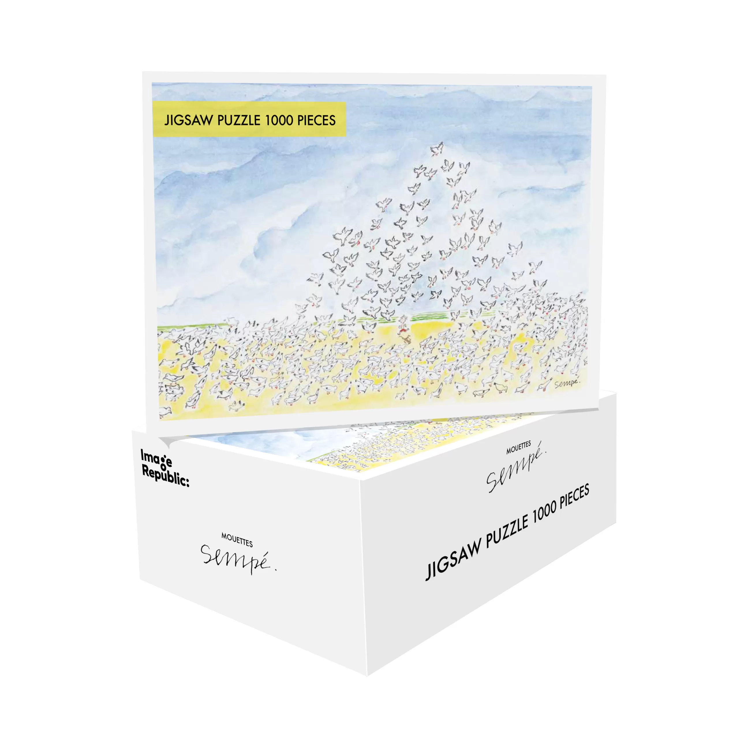 Jeux Et Loisirs>Image Republic Puzzle Sempe - Papier / 68 X 49 Cm - 1000 Pieces - Multicolore