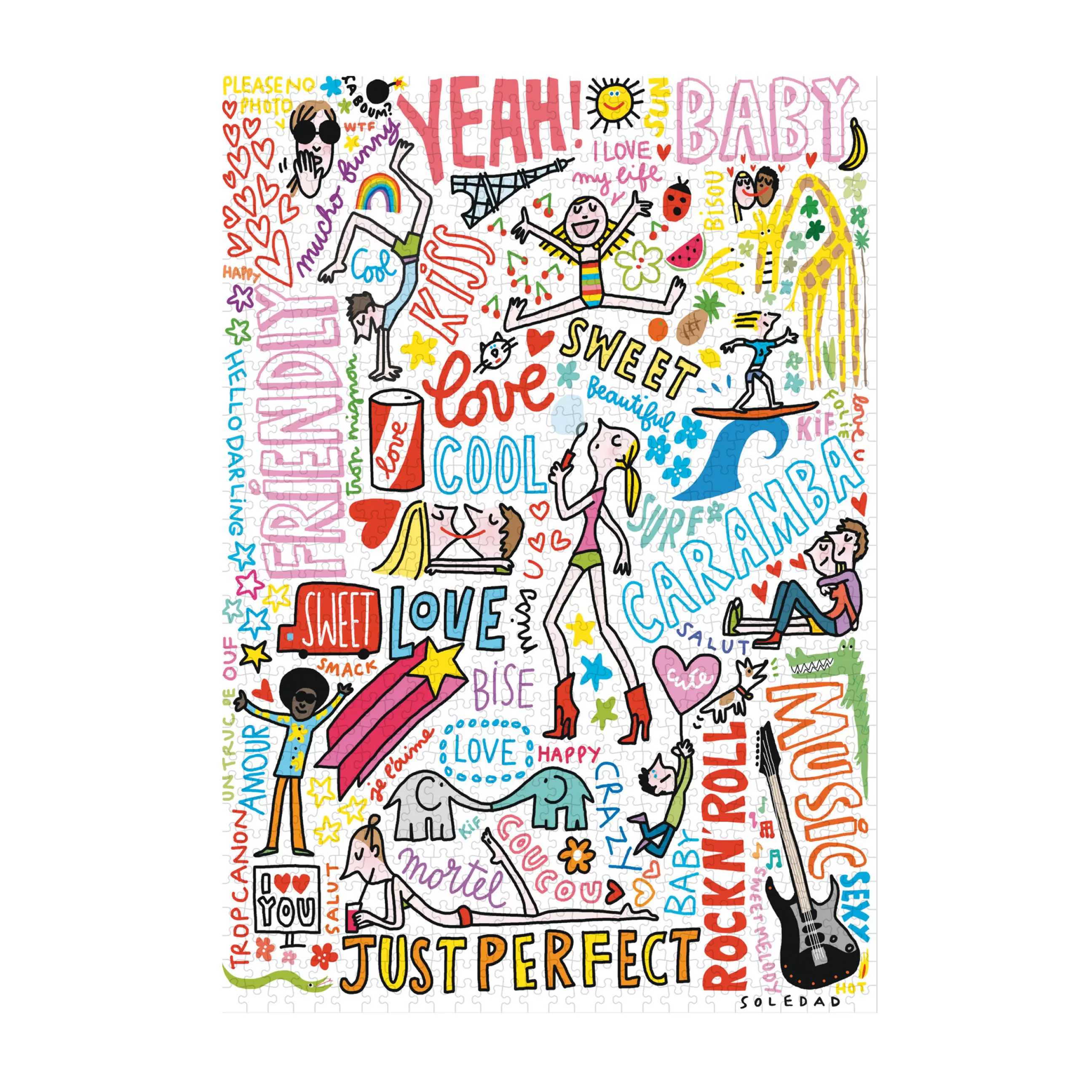 Jeux Et Loisirs>Image Republic Puzzle Soledad - Papier / 68 X 49 Cm - 1000 Pieces - Multicolore