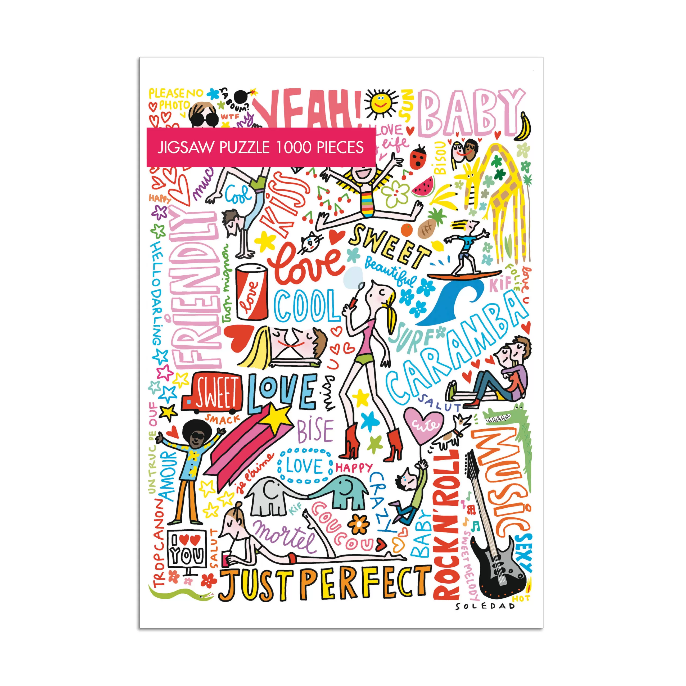 Jeux Et Loisirs>Image Republic Puzzle Soledad - Papier / 68 X 49 Cm - 1000 Pieces - Multicolore