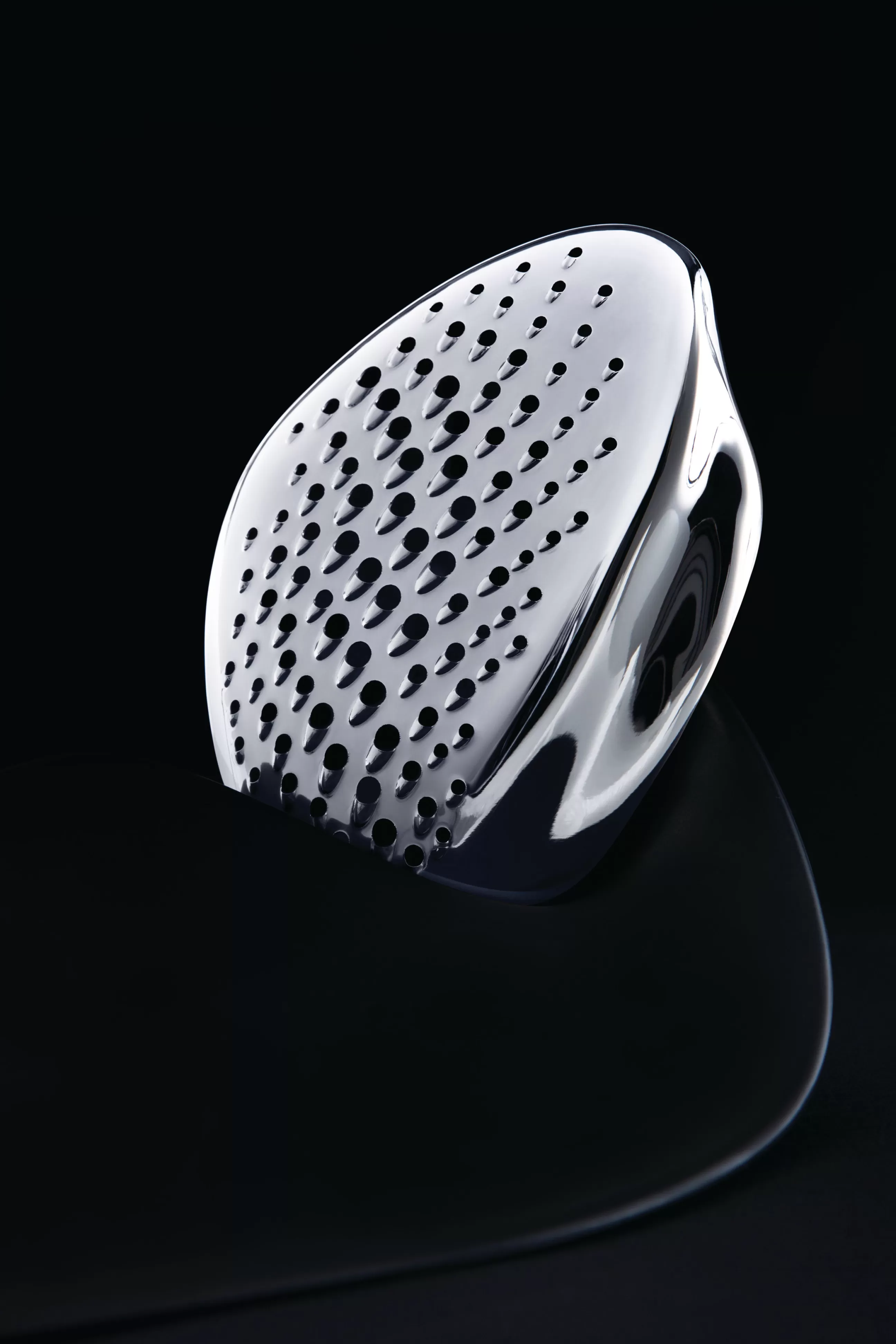 Ustensiles De Cuisines>Alessi Rape A Fromage Forma Plastique Noir Metal / By Zaha Hadid - Acier - Noir