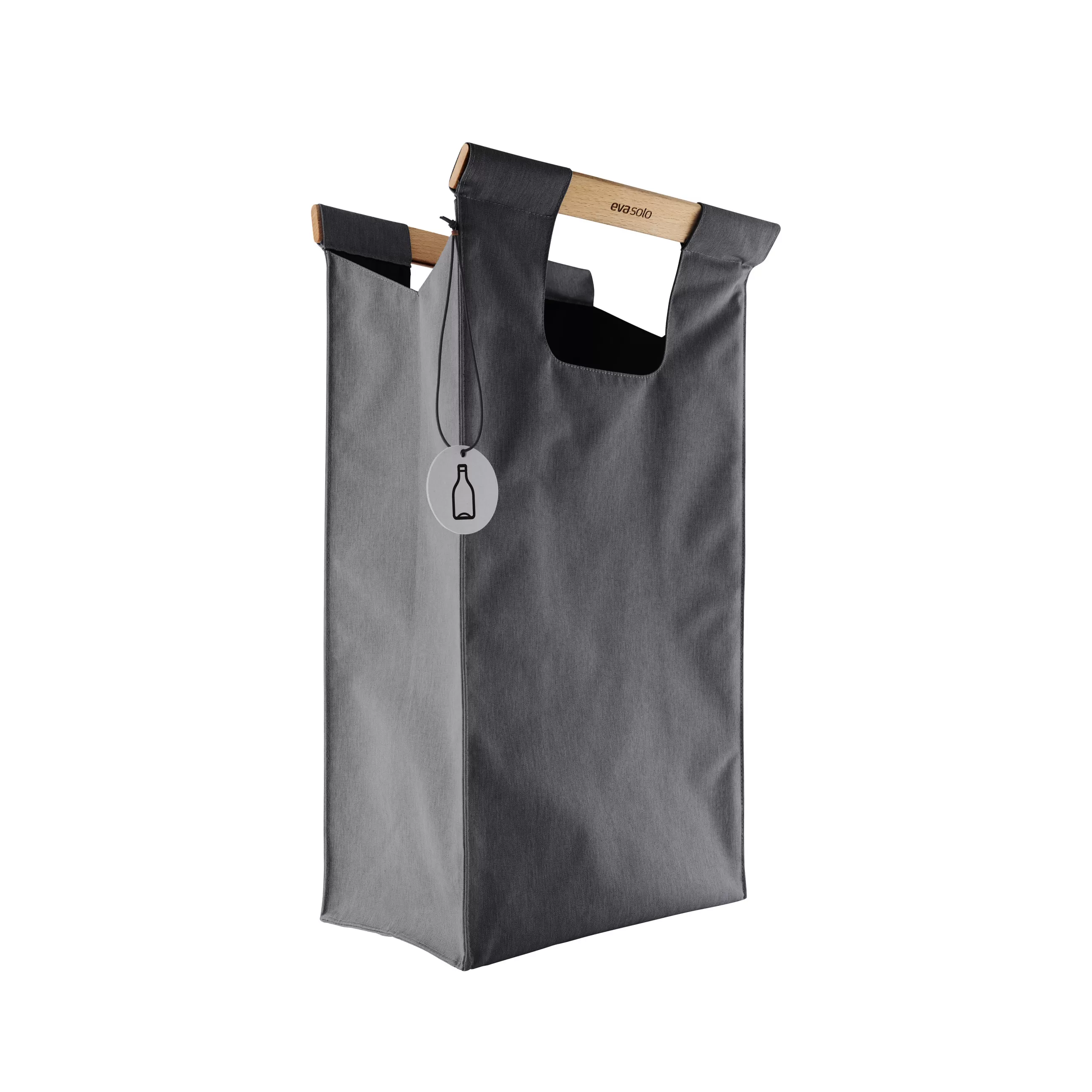 Nettoyage Et Rangement>Eva Solo Sac De Tri De Dechets  Tissu Gris / 28 L -  Nylon & Bois - Gris - Hetre