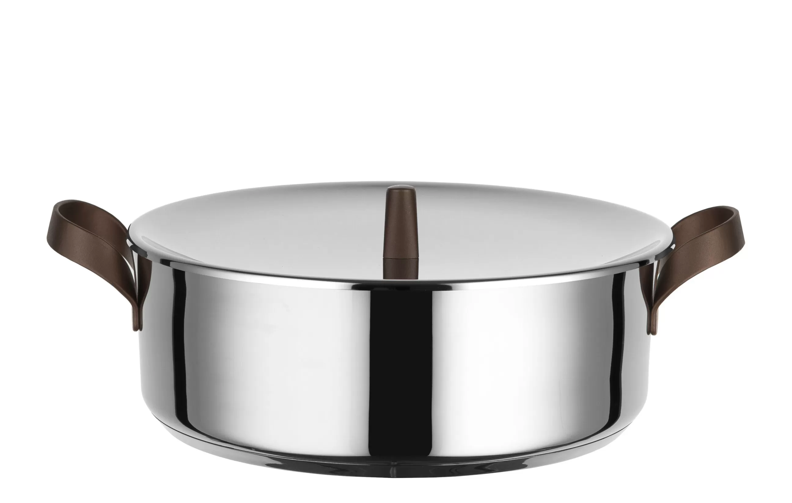 Plats Et Cuisson>Alessi Sauteuse Edo Metal / H 10 Cm - 3,25 L - Marron - Metal